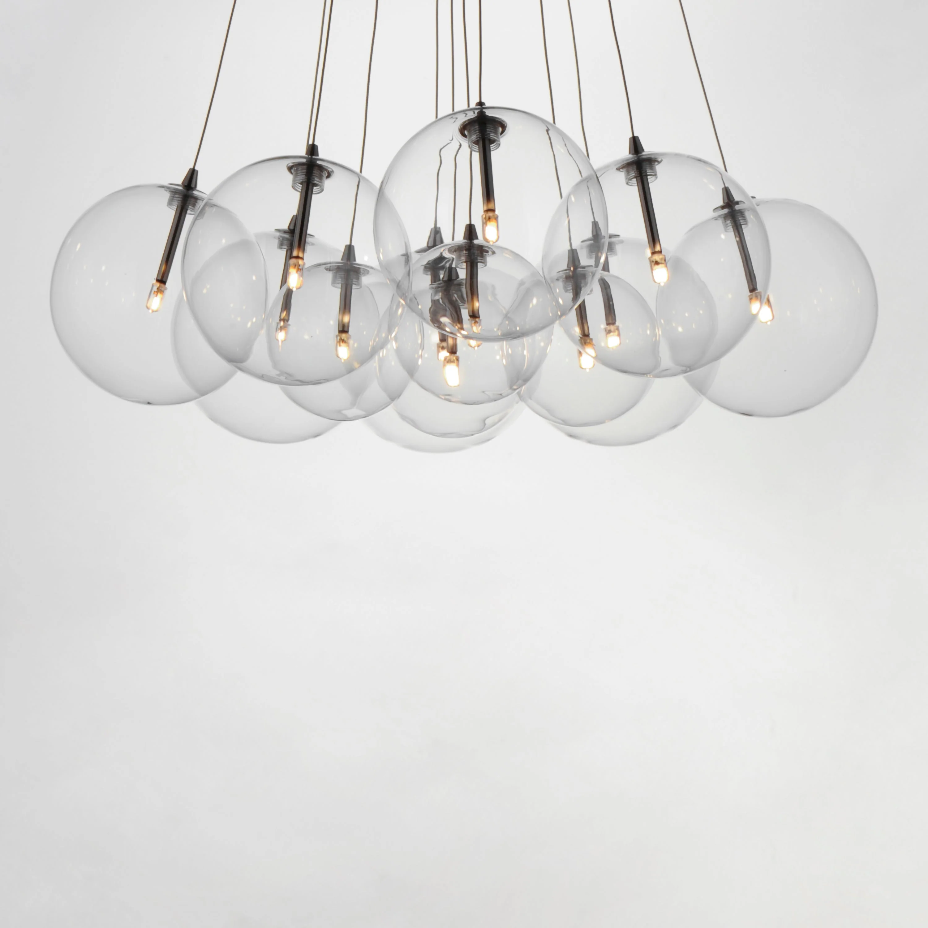 Burst 12 Light LED Chandelier - Image 9