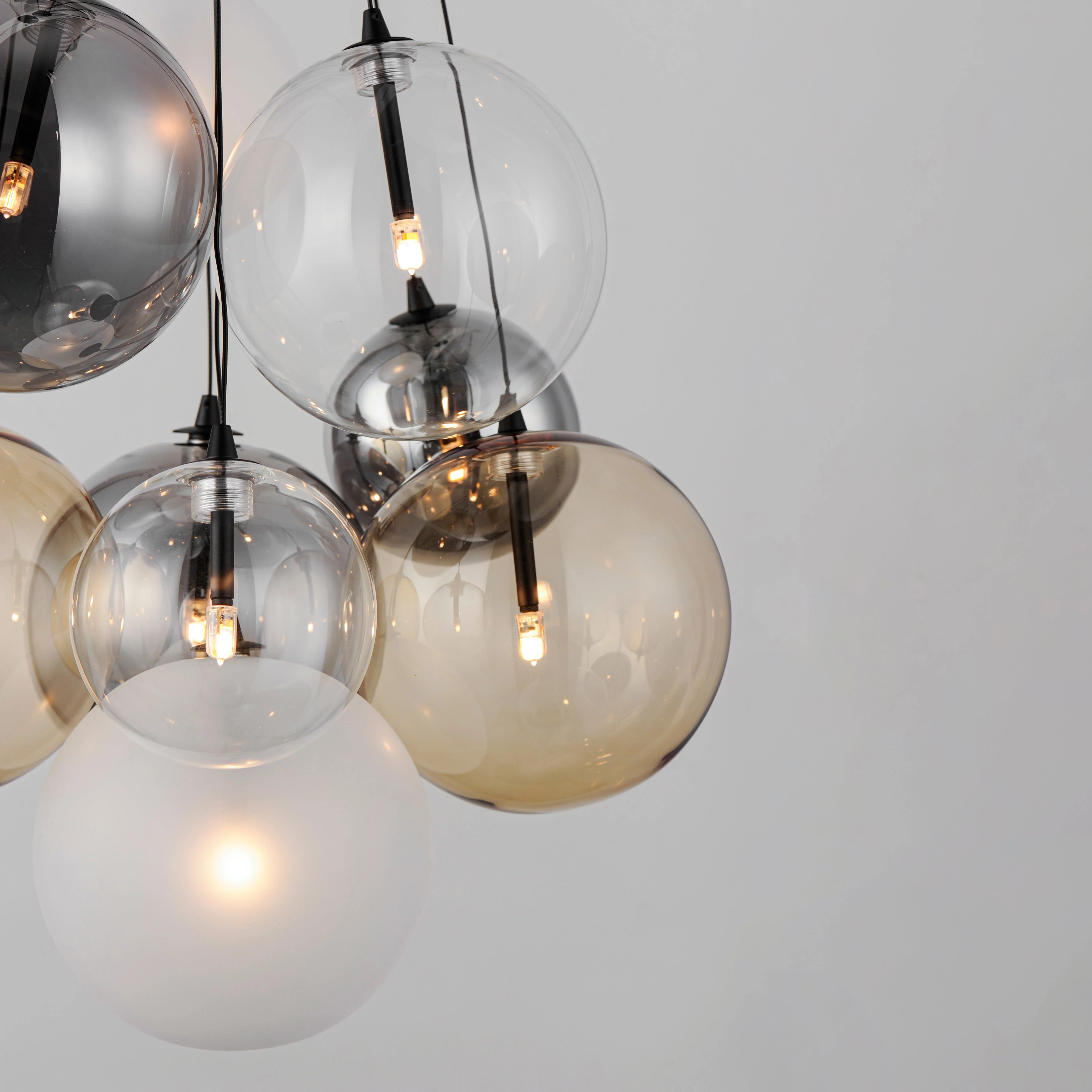 Burst 9 Light LED Chandelier - Image 15