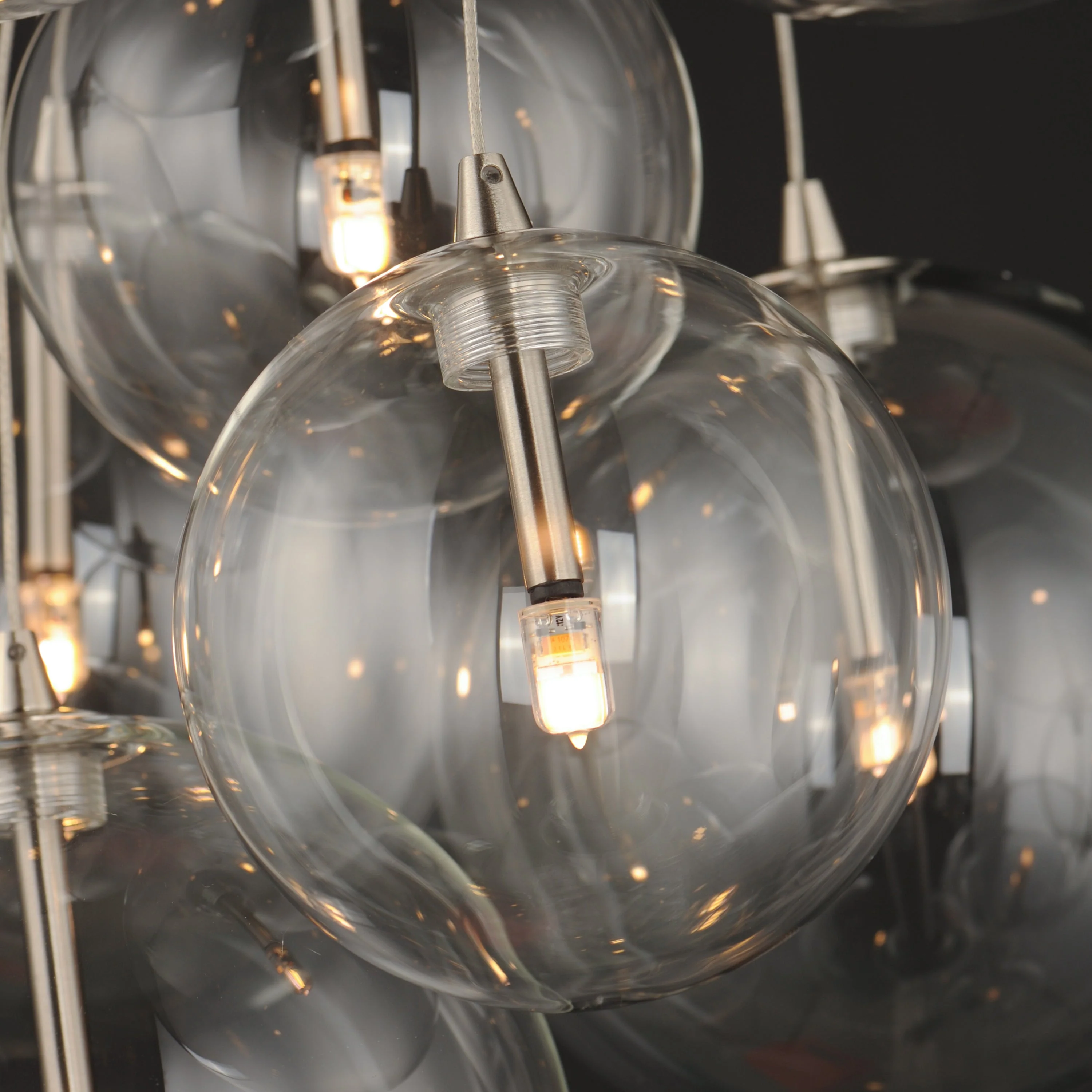 Burst 9 Light LED Chandelier - Image 9