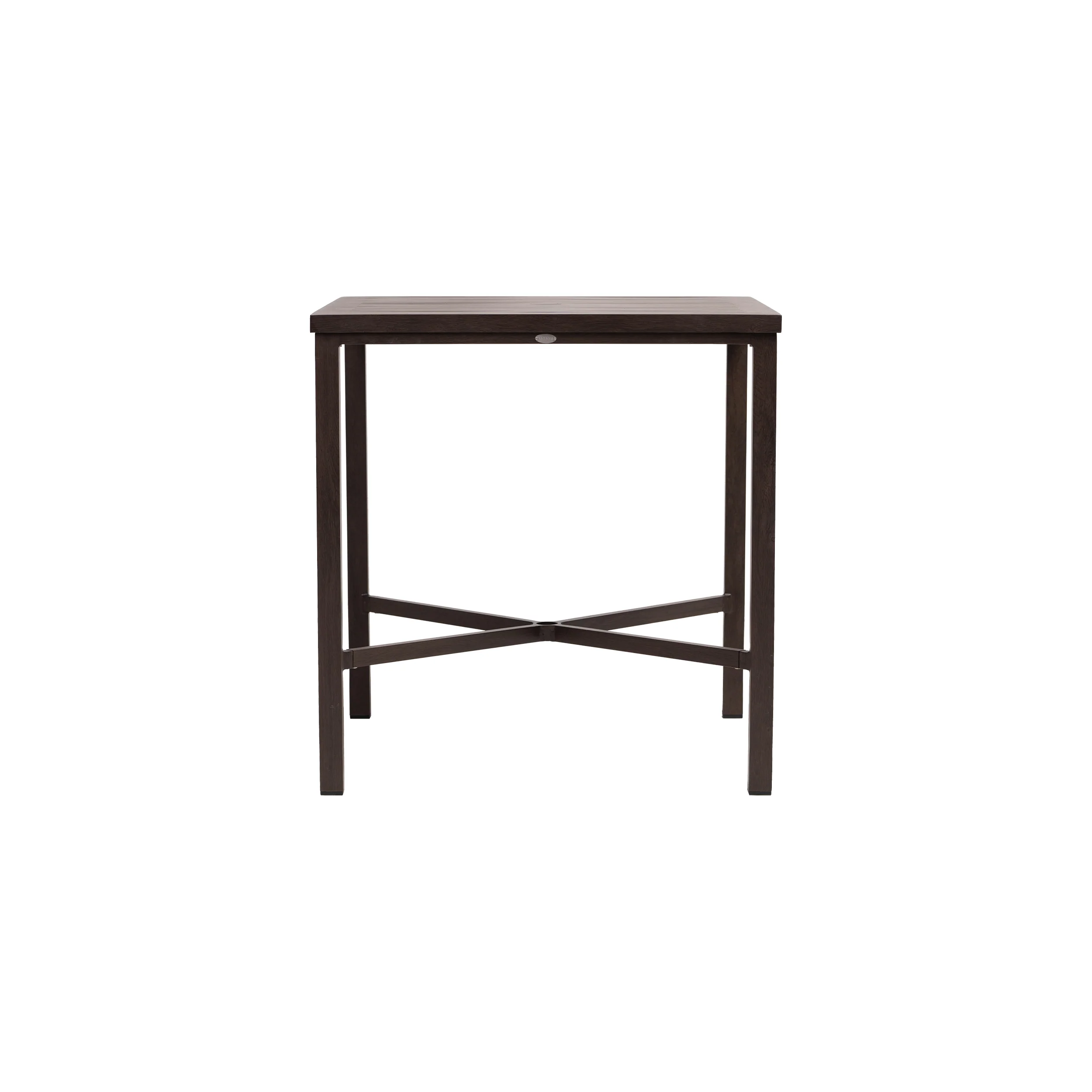 Canbria 39″ Sq Bar Table With Umbrella Hole - Image 7