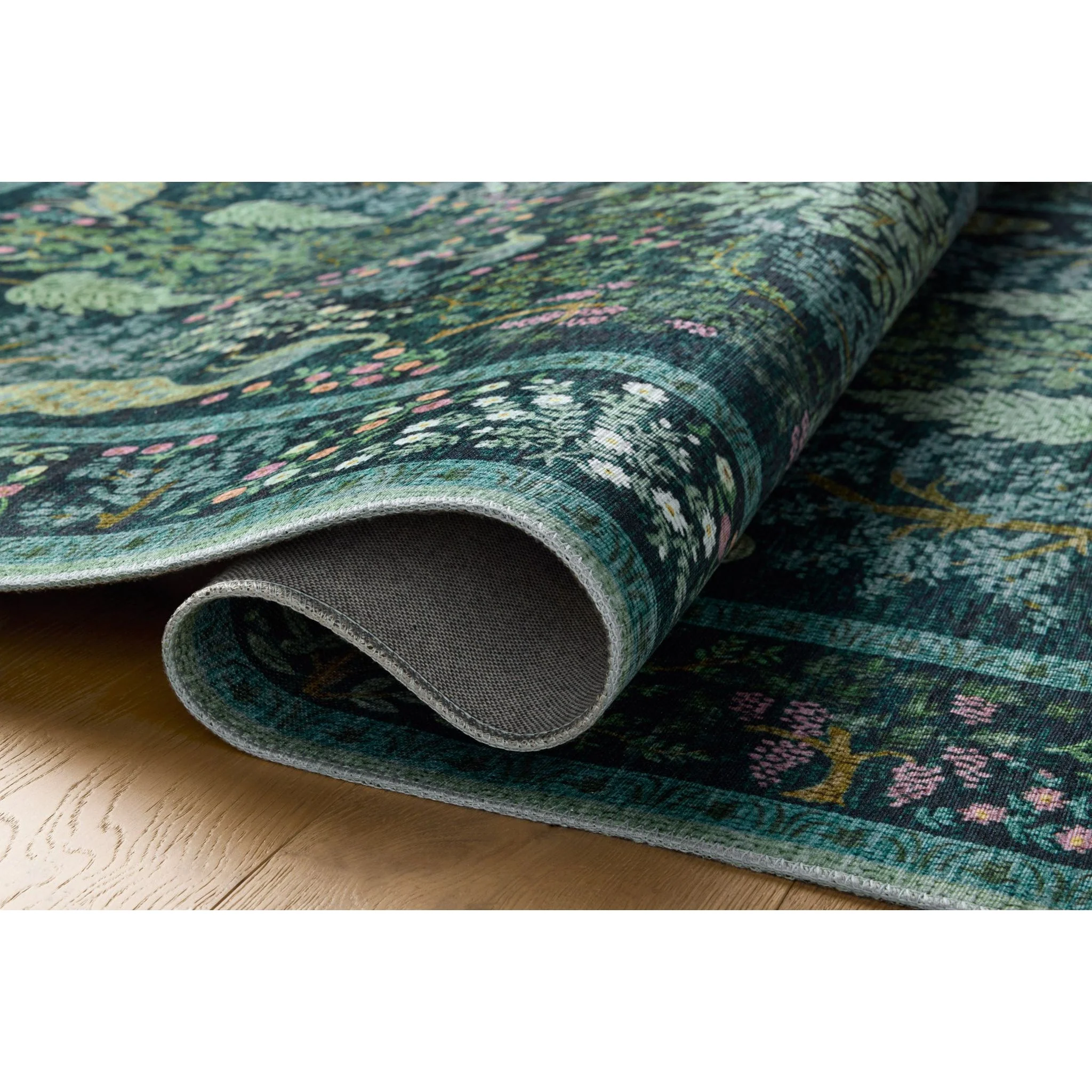 Canopy Teal Rug | Rifle Paper Co. x Loloi - Image 4