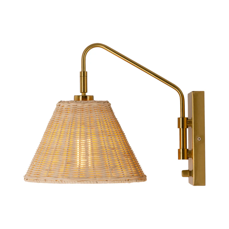 Cerro Rattan Wall Sconce - Image 5