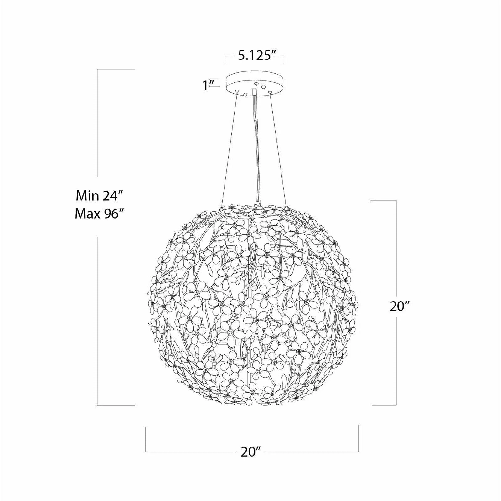 Cheshire Chandelier - Image 7