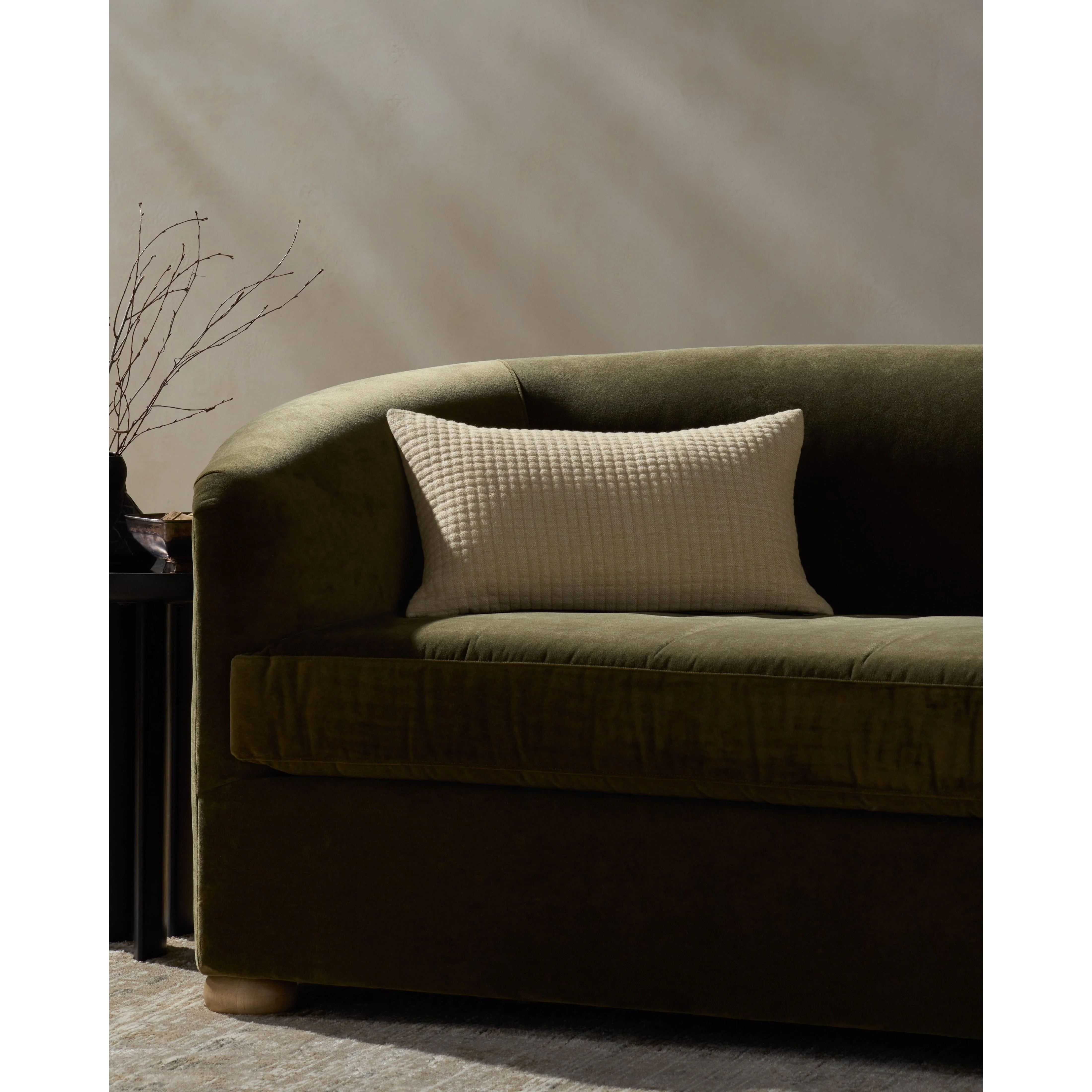 Christopher Natural Pillow | Jeremiah Brent x Loloi - Image 2