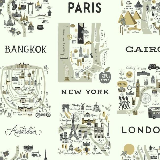 City Maps Wallpaper - Image 6