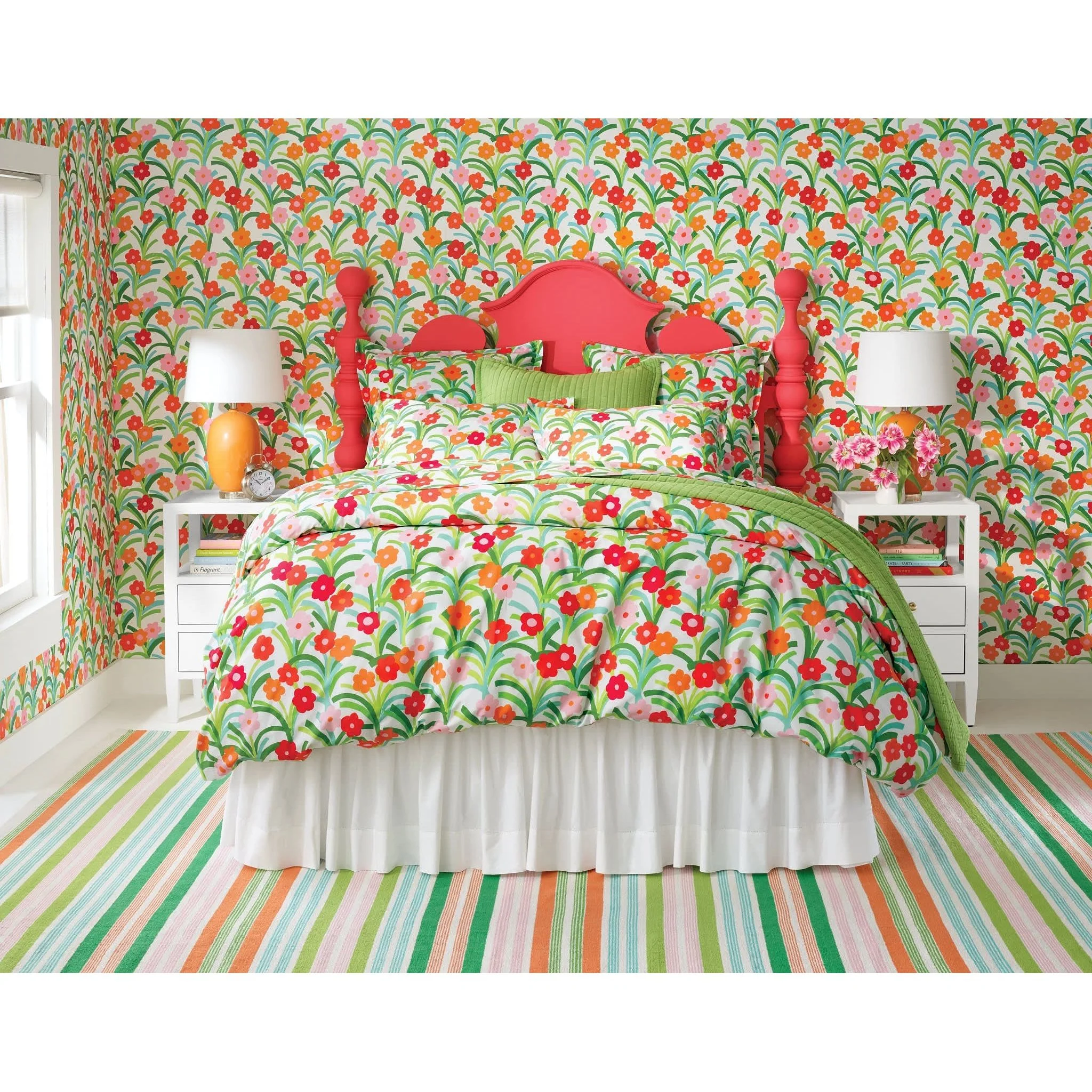 Classic Ruffle Bed Skirt | White - Image 2