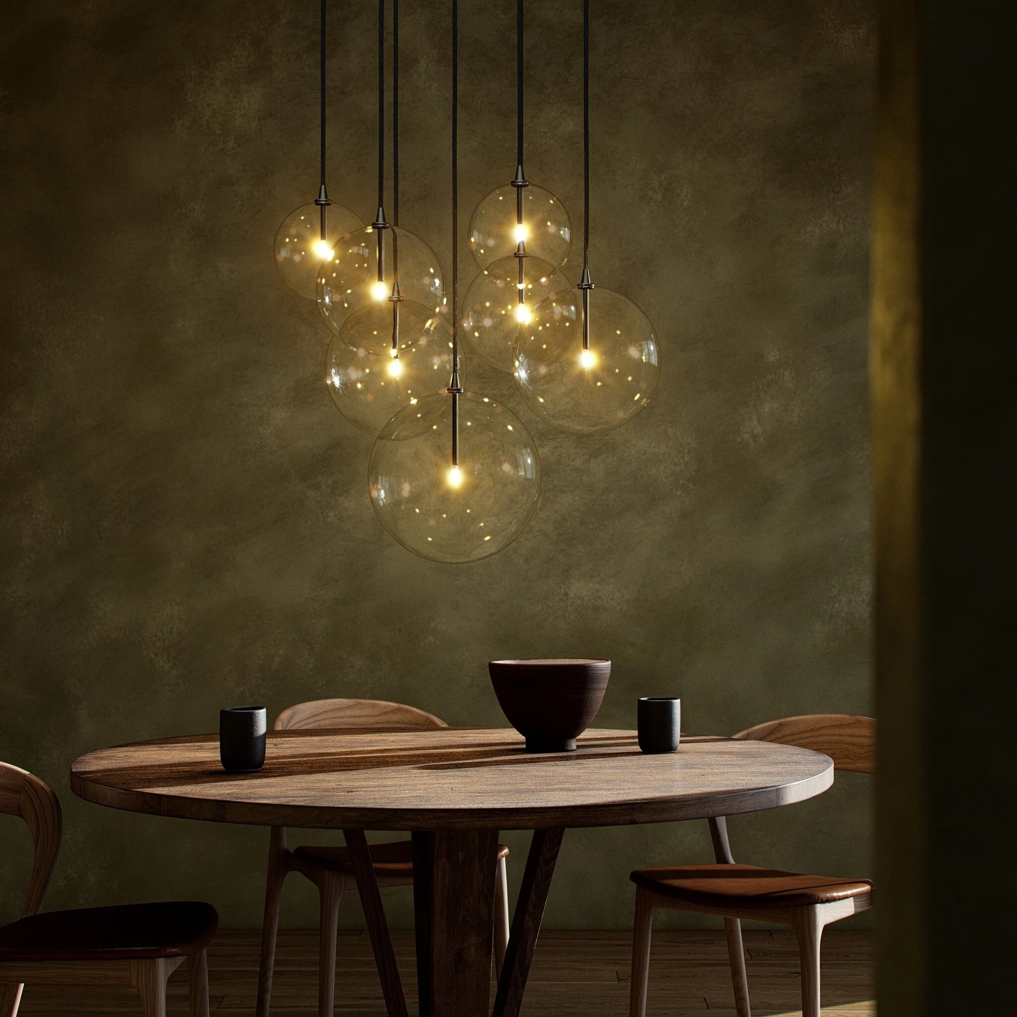 Cluster 7 MIX Chandelier - Image 2