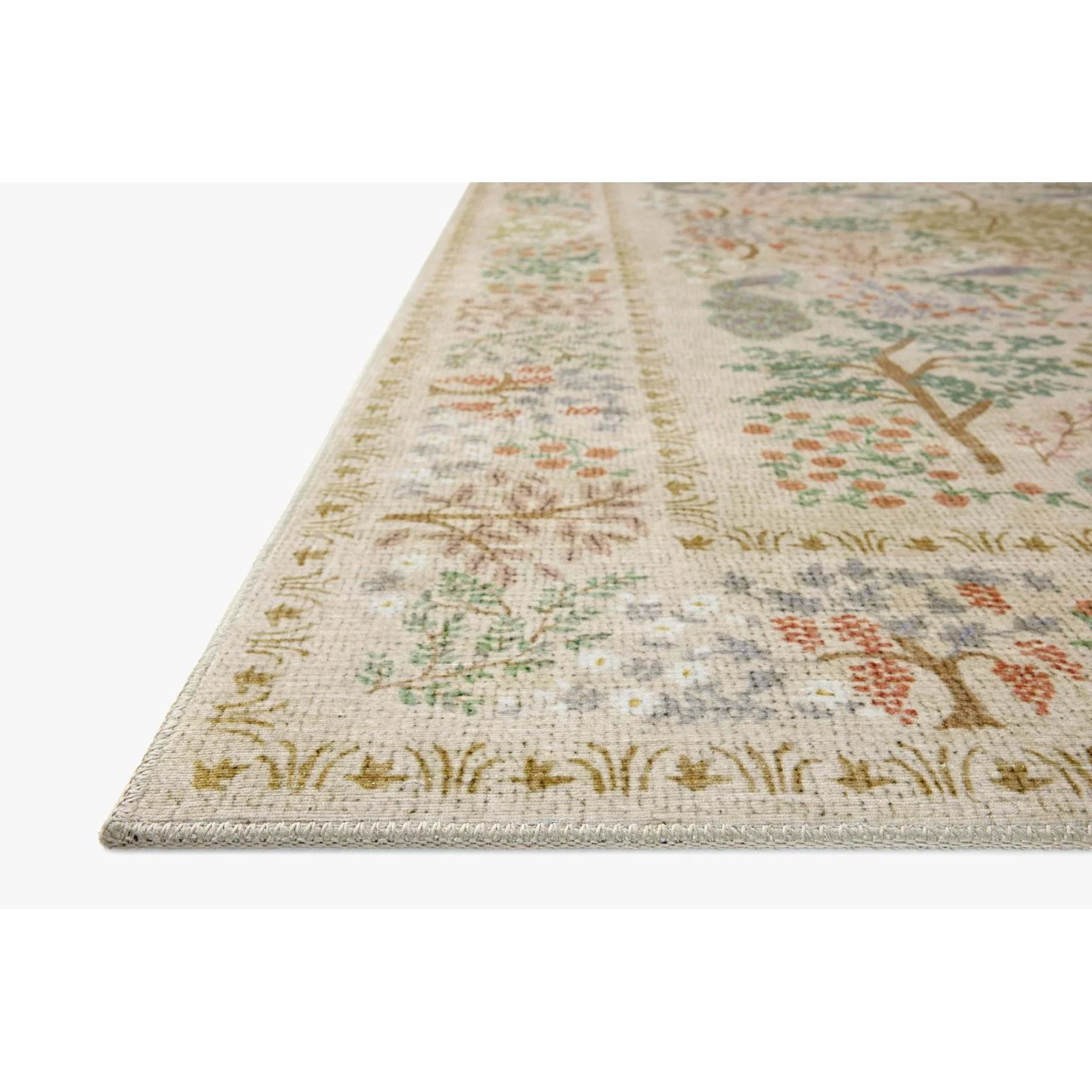 Canopy Cream Rug | Rifle Paper Co. x Loloi - Image 3