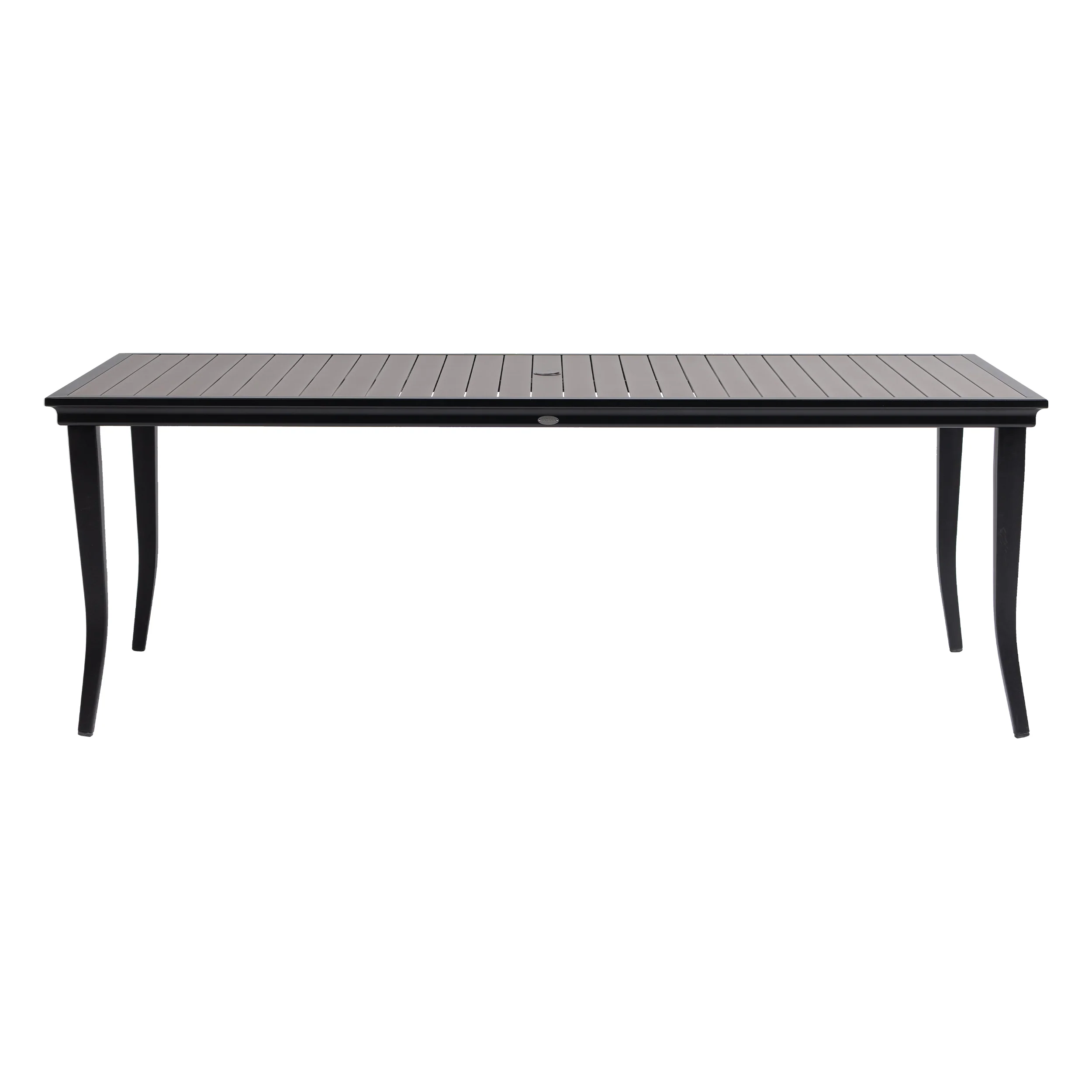 Copacabana 84″ x 40″ Rectangular Dining Table With Umbrella Hole
