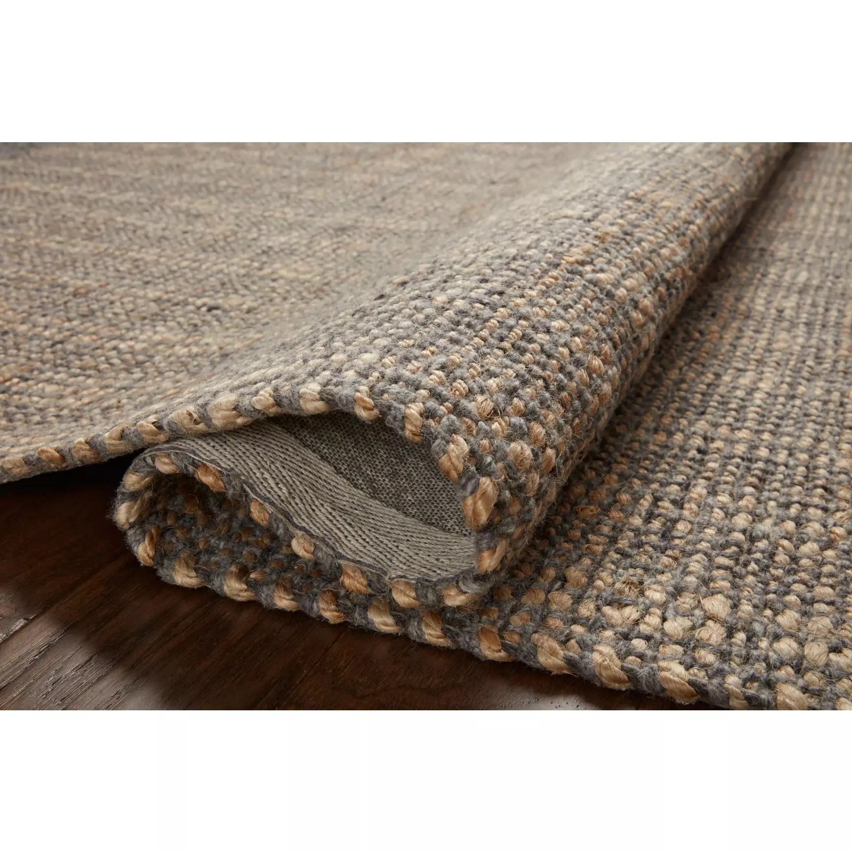 Cornwall Charcoal / Natural Rug | Jean Stoffer x Loloi - Image 3