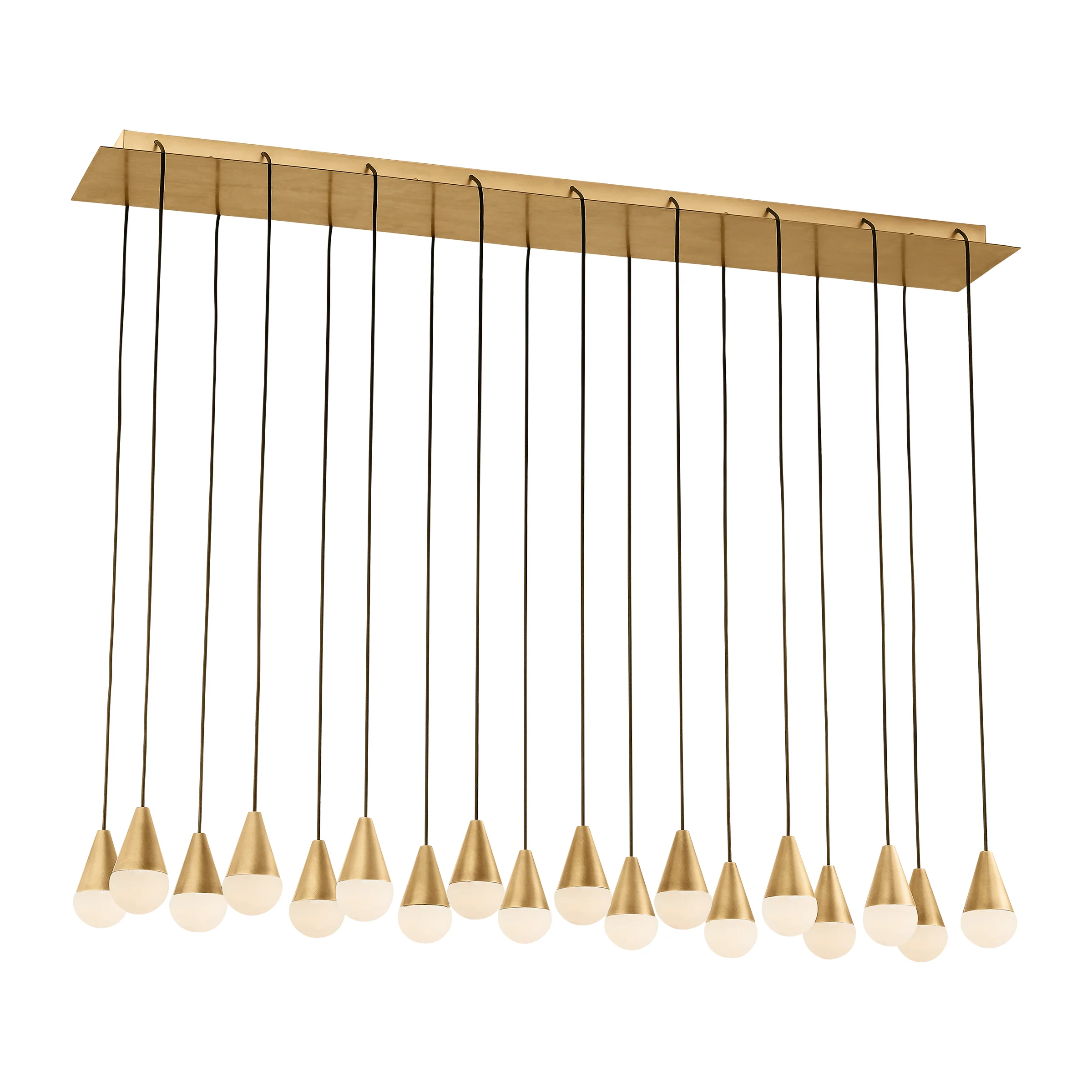 Cupola Alabaster 18 Light Chandelier - Image 3
