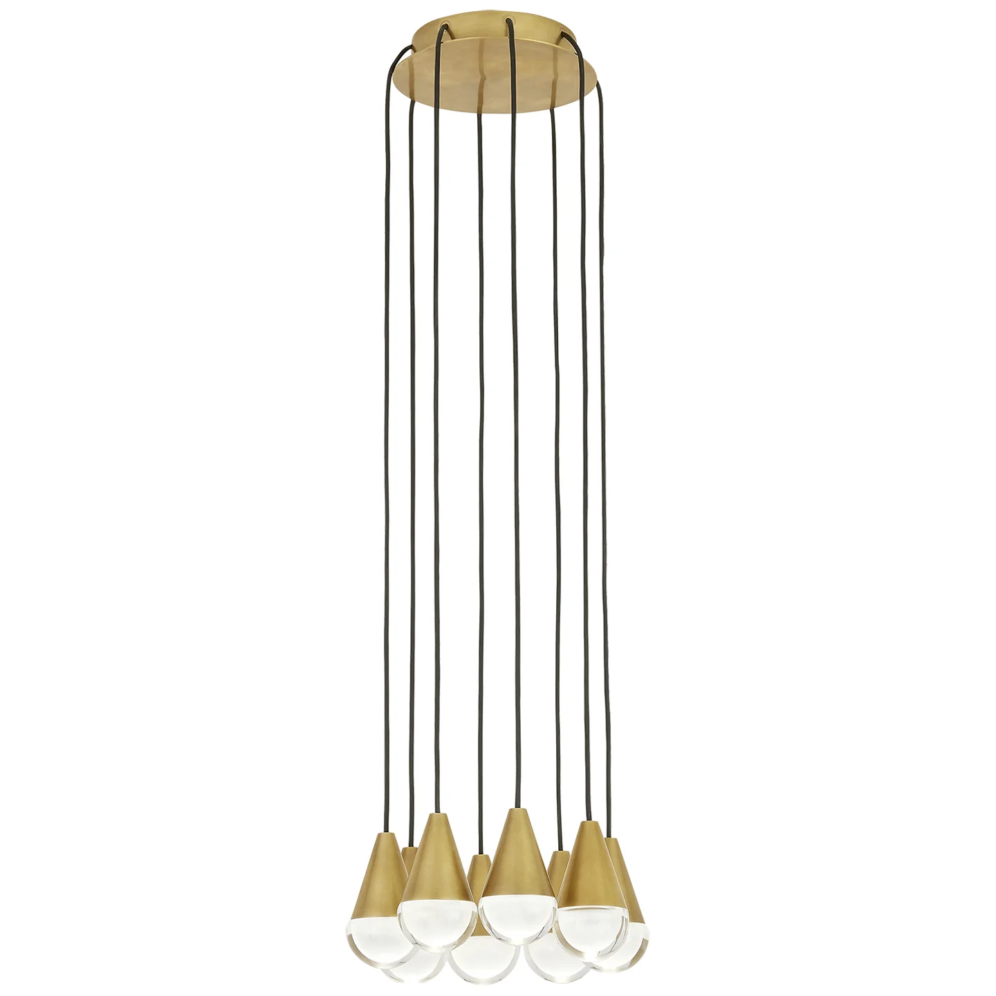 Cupola Alabaster 8 Light Chandelier - Image 4