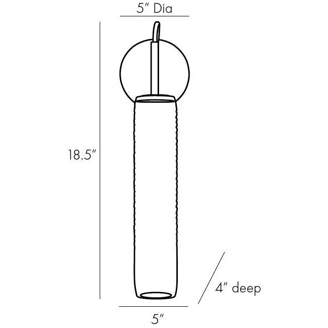 Cut Tall Sconce - Image 6
