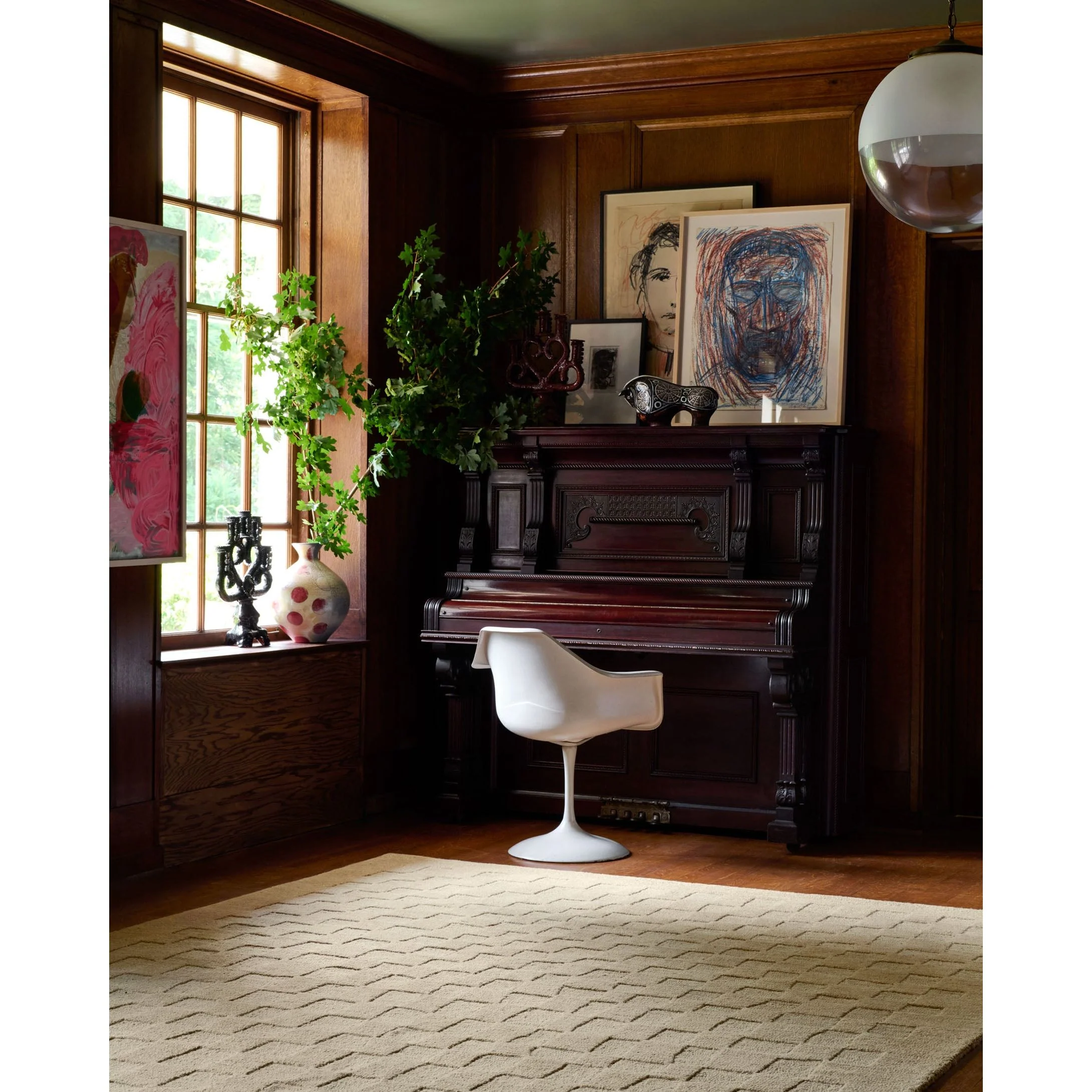 Craven Oatmeal / Dove Rug | Leanne Ford x Loloi - Image 2