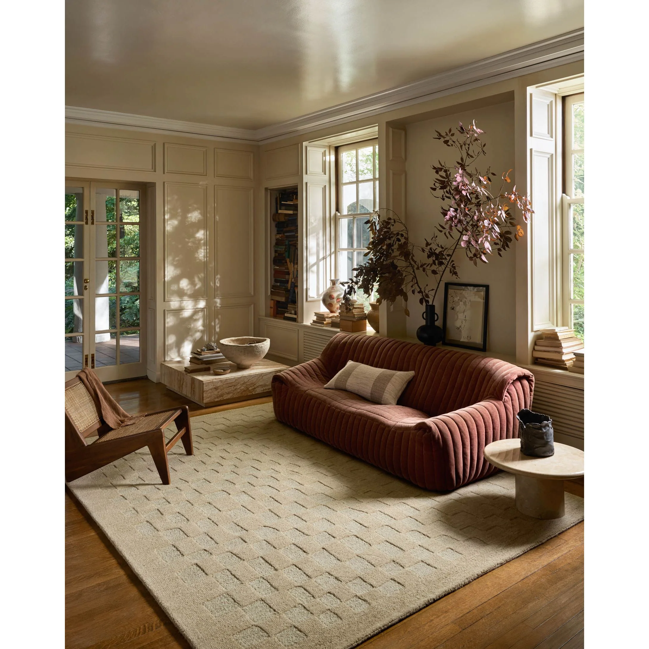 Craven Oatmeal / Dove Rug | Leanne Ford x Loloi - Image 3