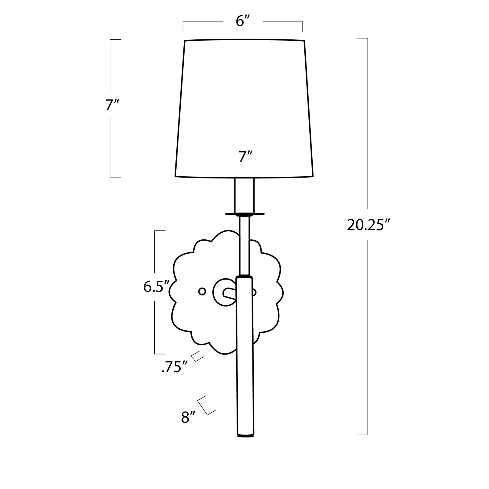 Daisy Sconce - Image 5