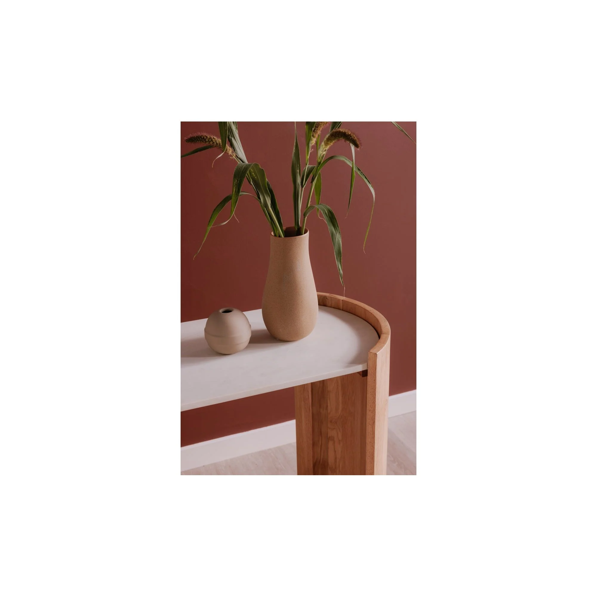Dala White Console Table - Image 3