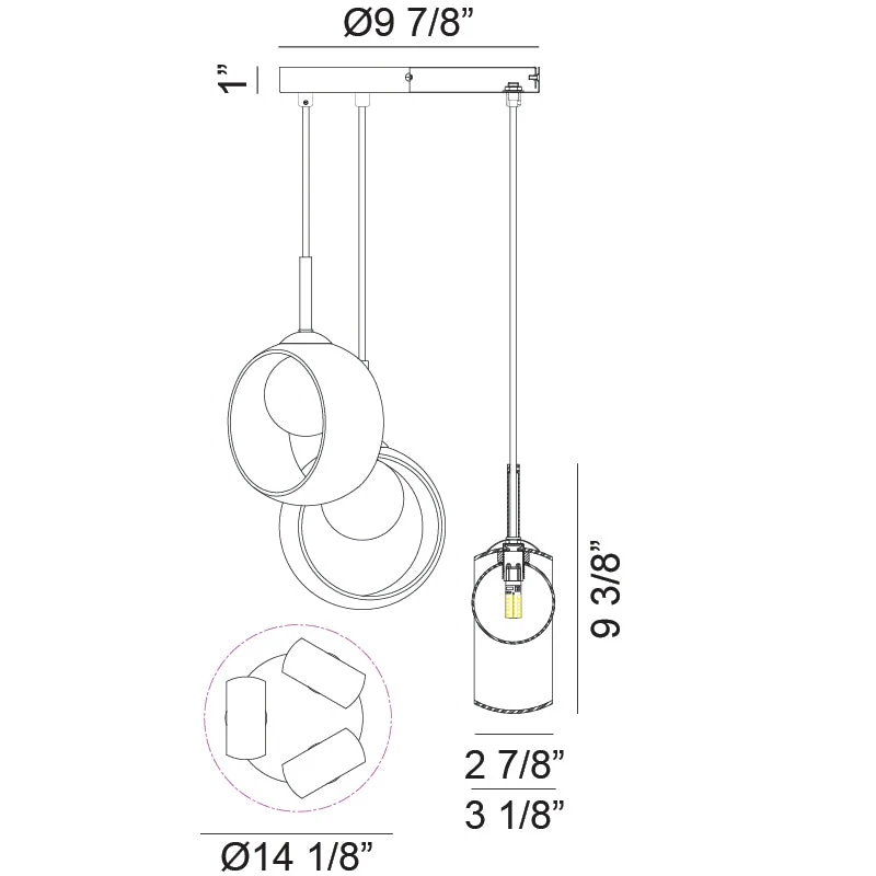 Delcia Chandelier - Image 10