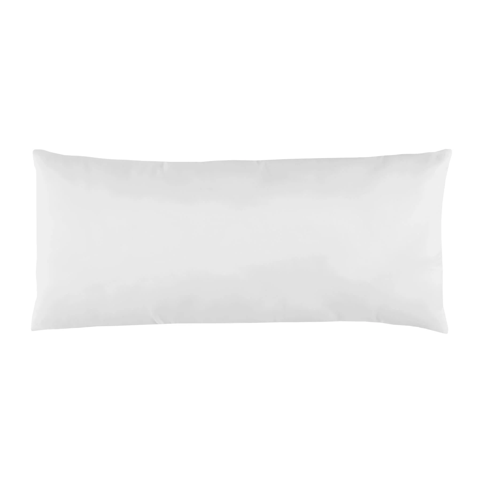 Down Alternative Indoor/Outdoor Decorative Pillow Insert | White - Image 2