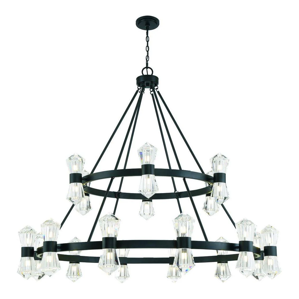 Dryden 36-Light Chandelier - Image 3