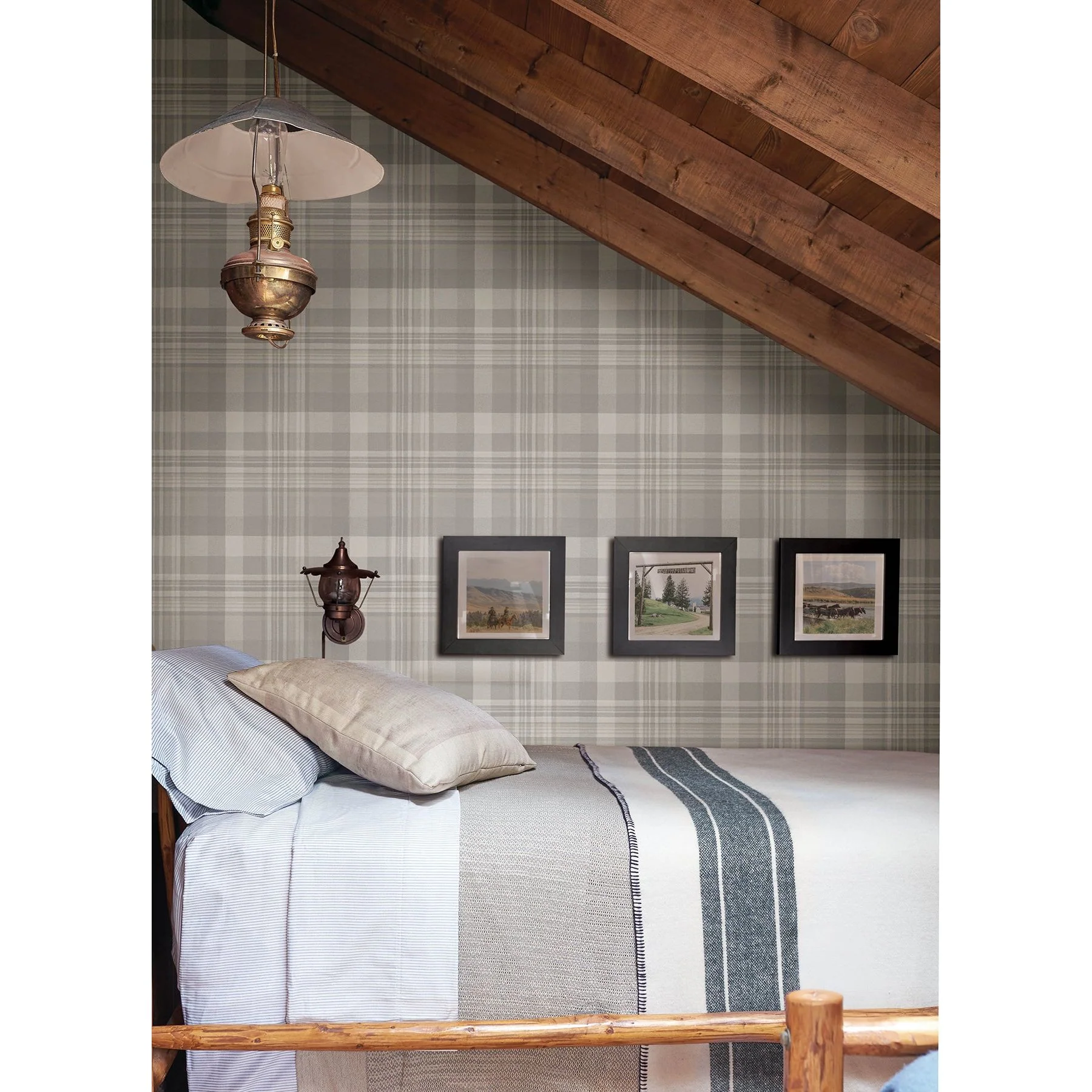Dutton Plaid Wallpaper - Image 8
