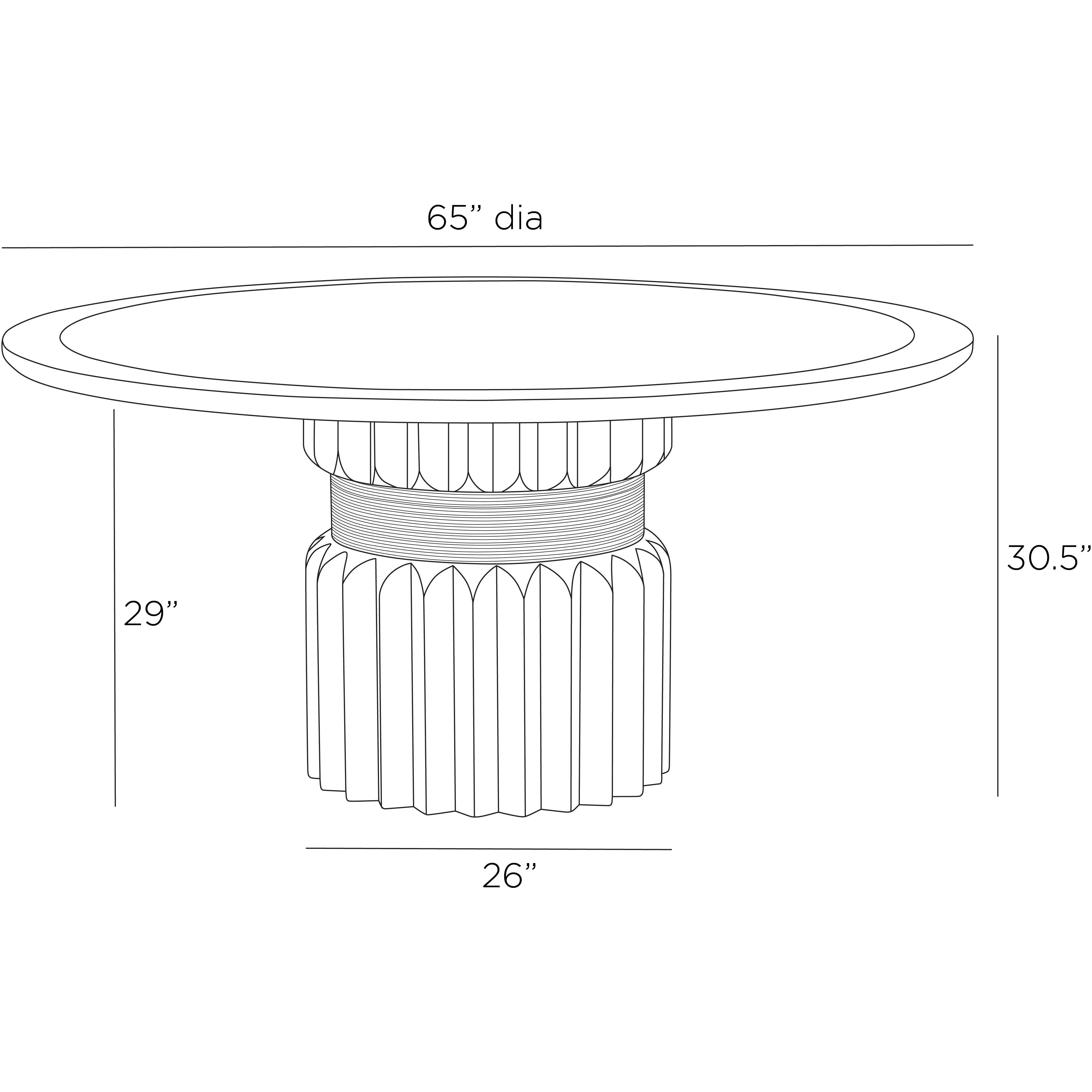 Echo Outdoor Dining Table - Image 12