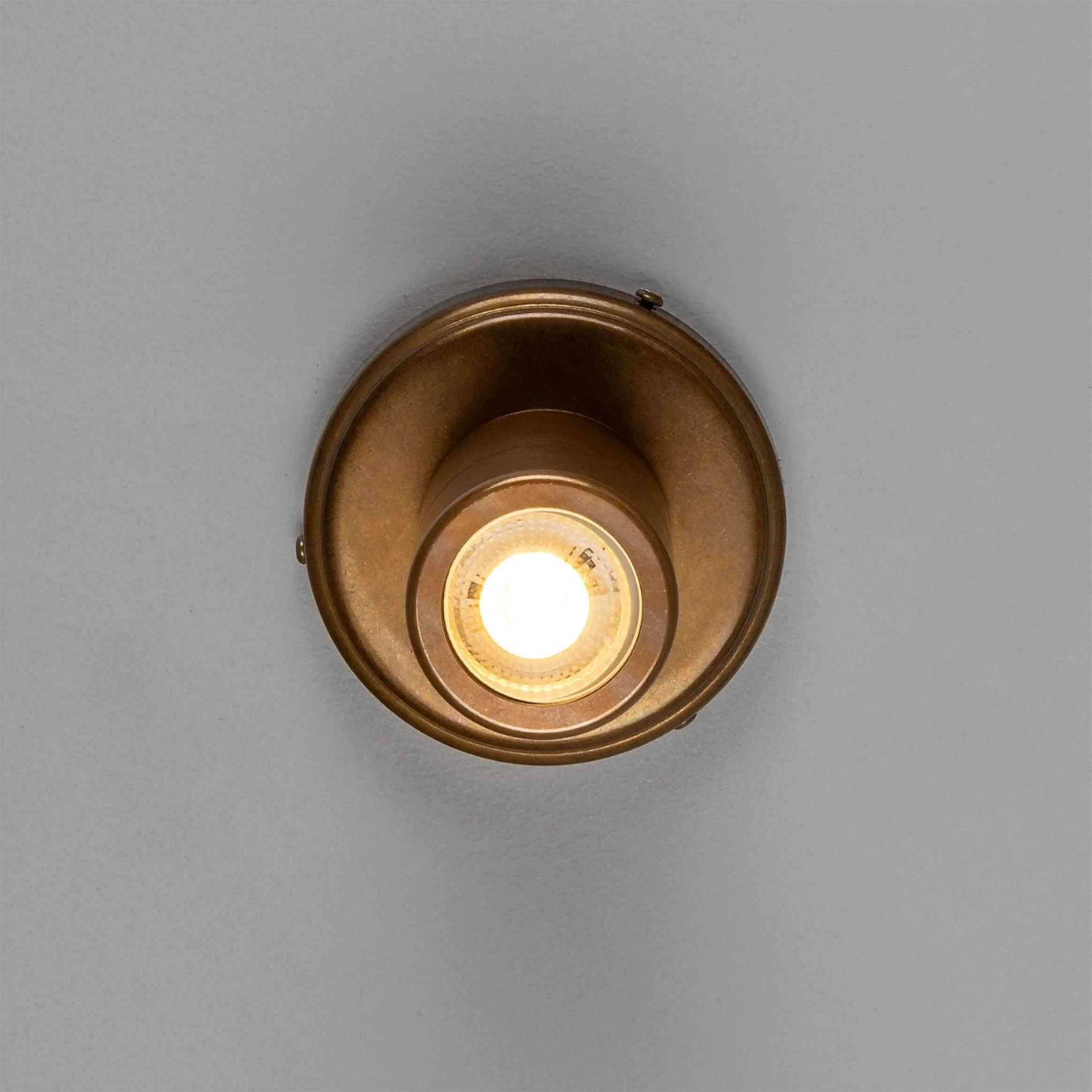 Ennis Brass Spot Ceiling Light - Image 3