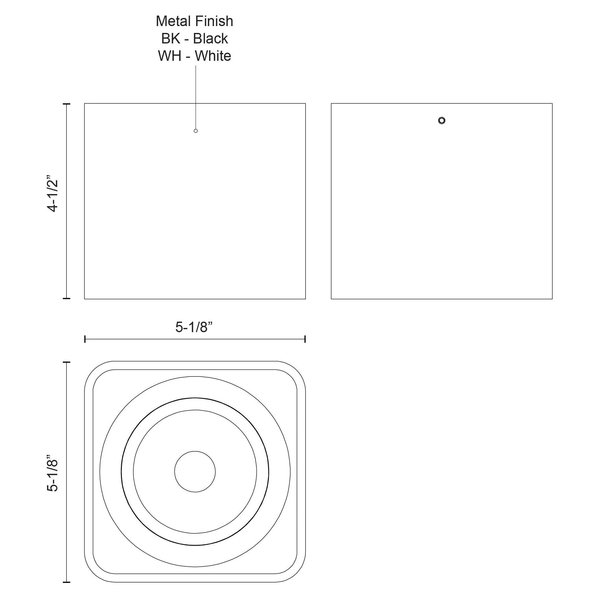 Falco 5-in Flush Mount - Image 3