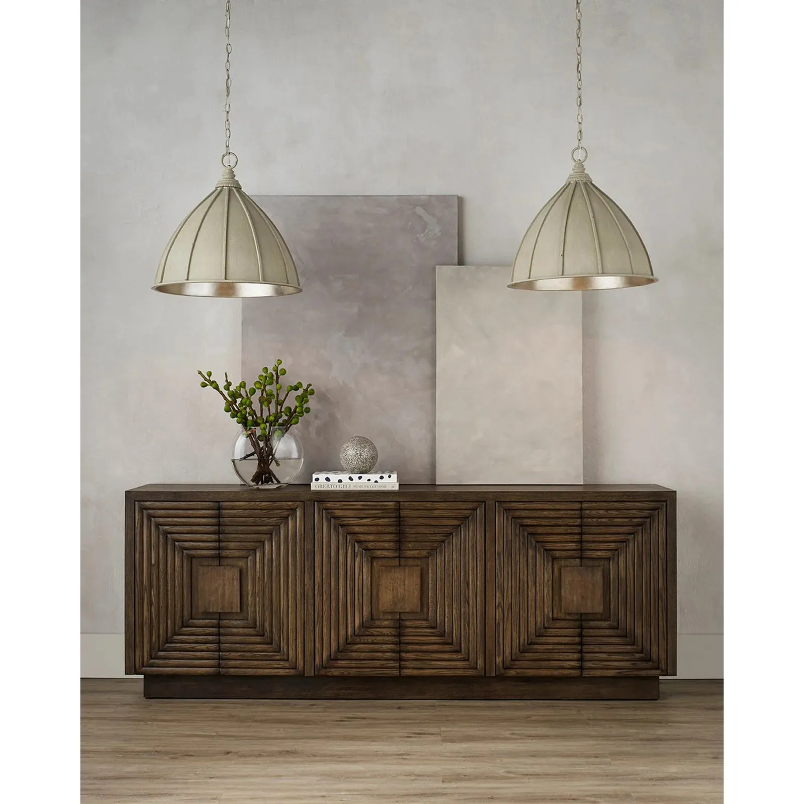 Fenchurch Cream Pendant - Image 3