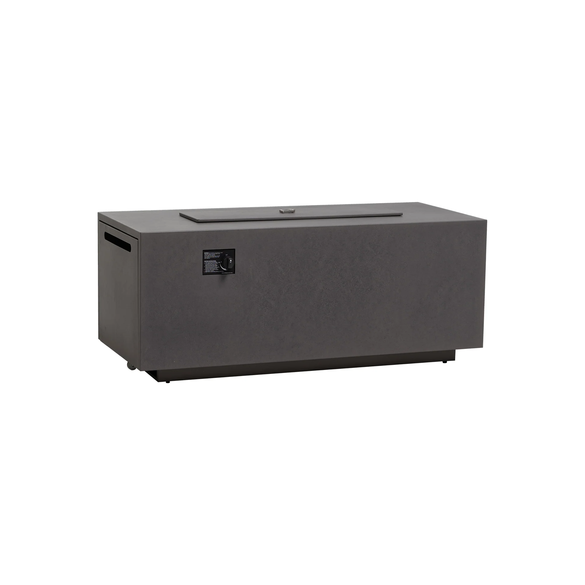 Fiamma 54″x24″x22.5″ Rectangular Fire Pit With Lid - Image 2