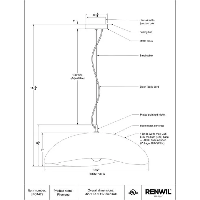 Filomena Chandelier - Image 7