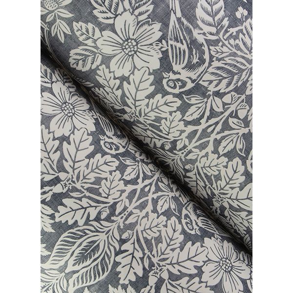 Finch Woodland Damask Wallpaper - Image 10