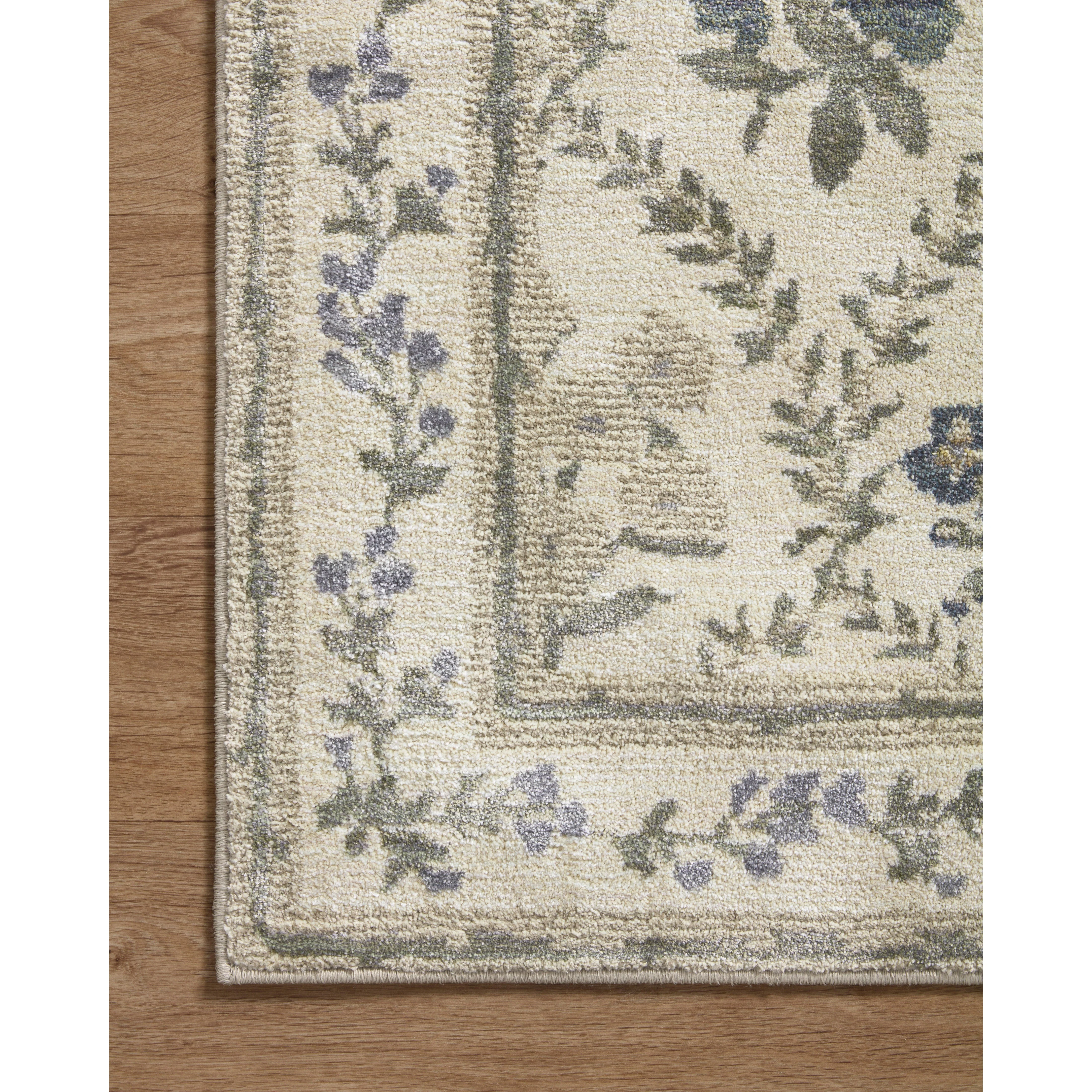Fiore Hawthorne / Ivory | Rifle Paper Co. Rugs x Loloi - Image 3