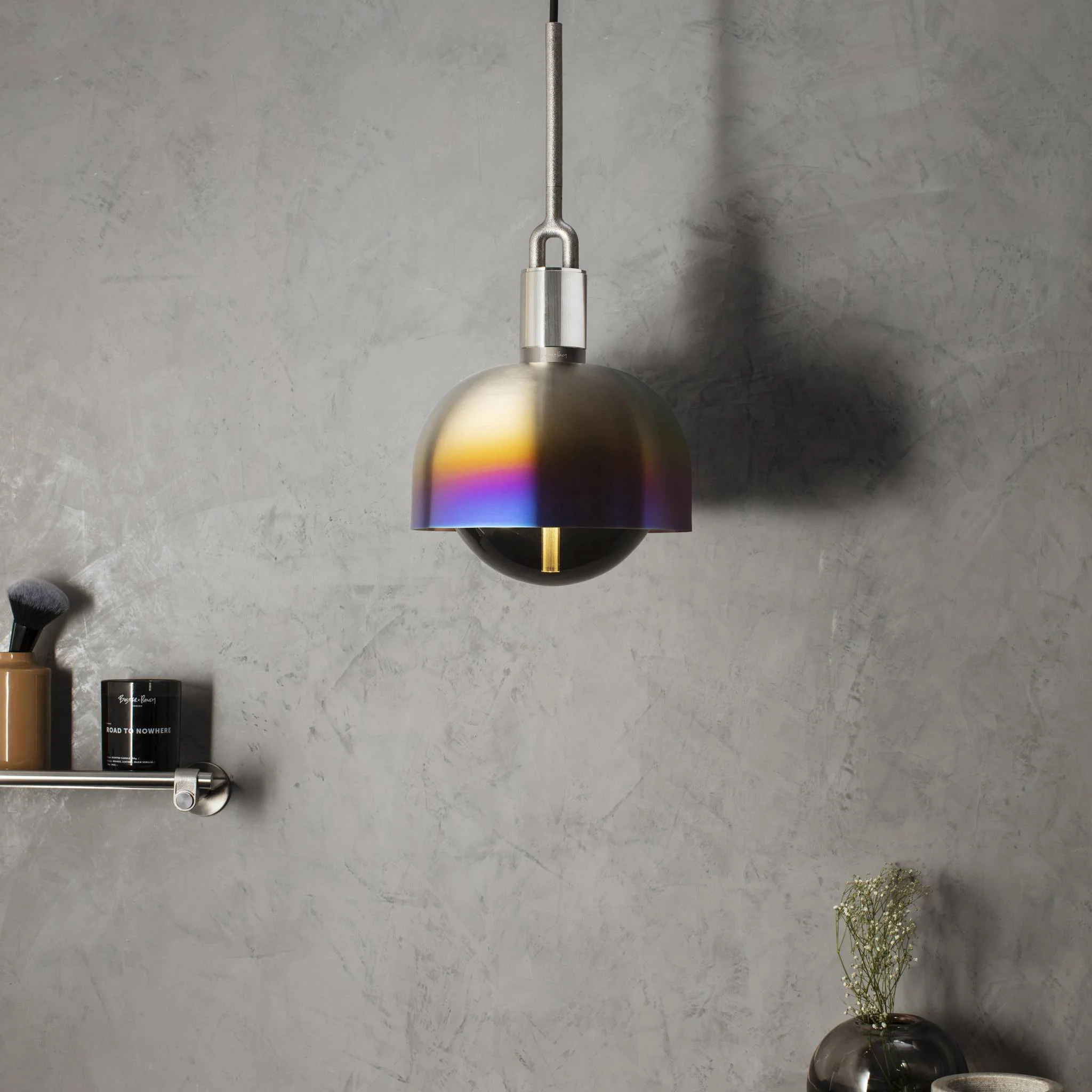 Forked Pendant / Linear / Shade / Globe / Smoked / Medium - Image 7
