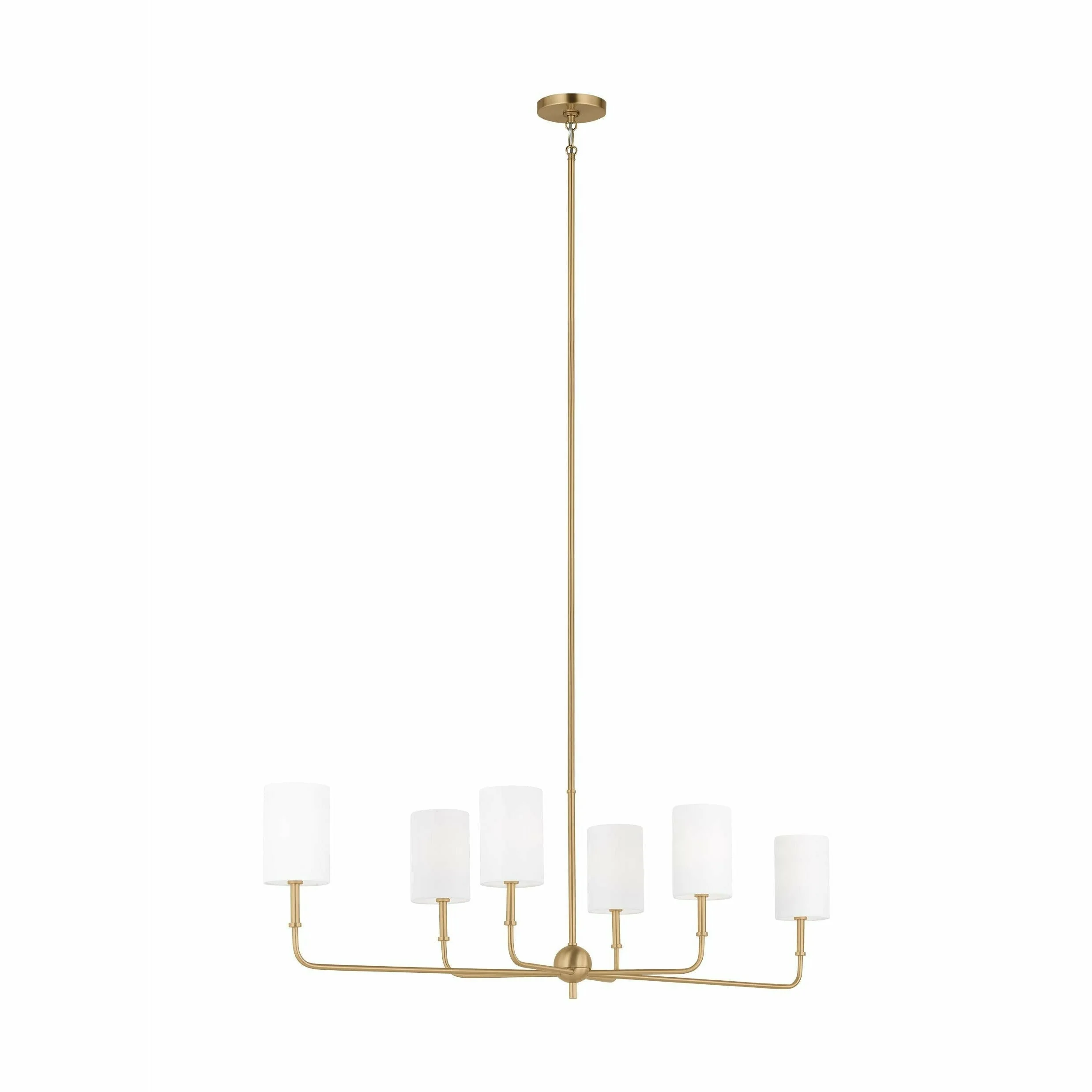 Foxdale Six Light Linear Chandelier - Image 5