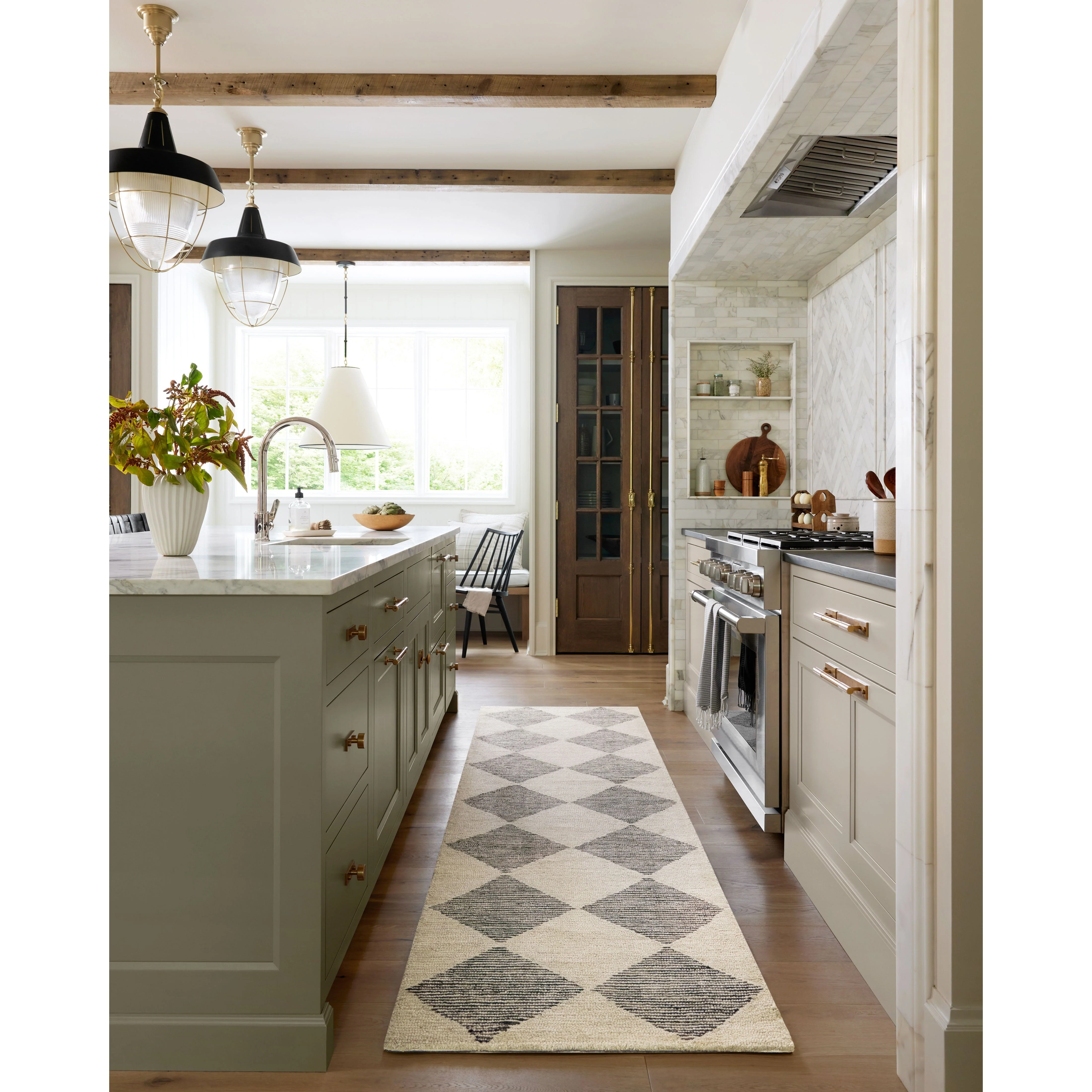 Francis Beige / Charcoal Rug | Chris Loves Julia x Loloi - Image 6