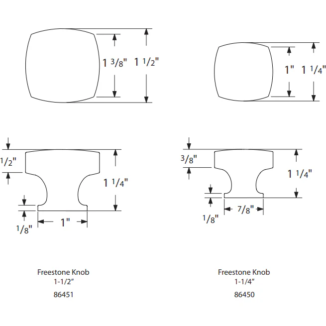 Freestone Cabinet Knob - Image 7