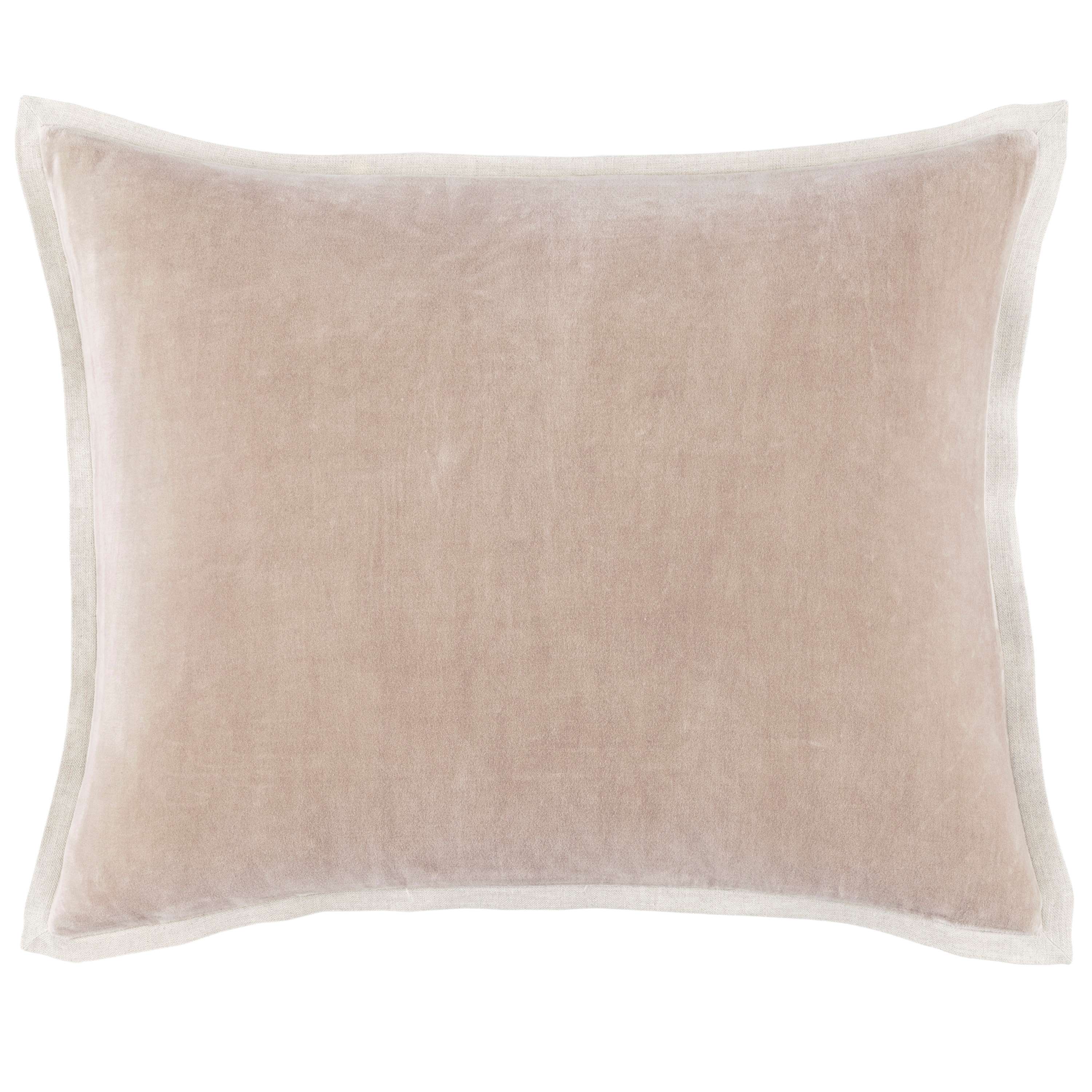 Gehry Velvet/Linen Stone Decorative Pillow - Image 4