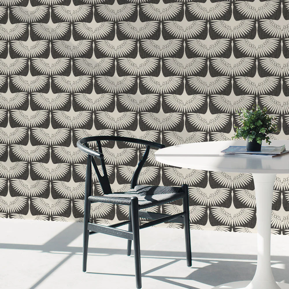 Feather Flock Peel and Stick Wallpaper By Genevieve Gorder - Image 11