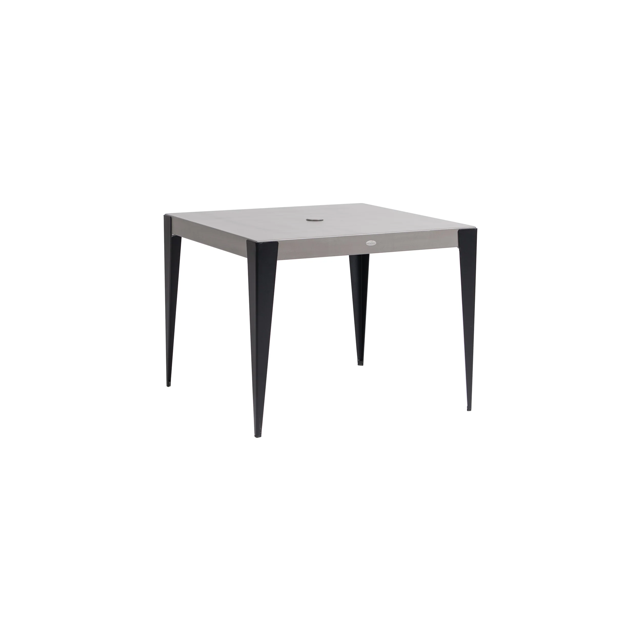Genval 38″ Square Dining Table With Umbrella Hole - Image 3