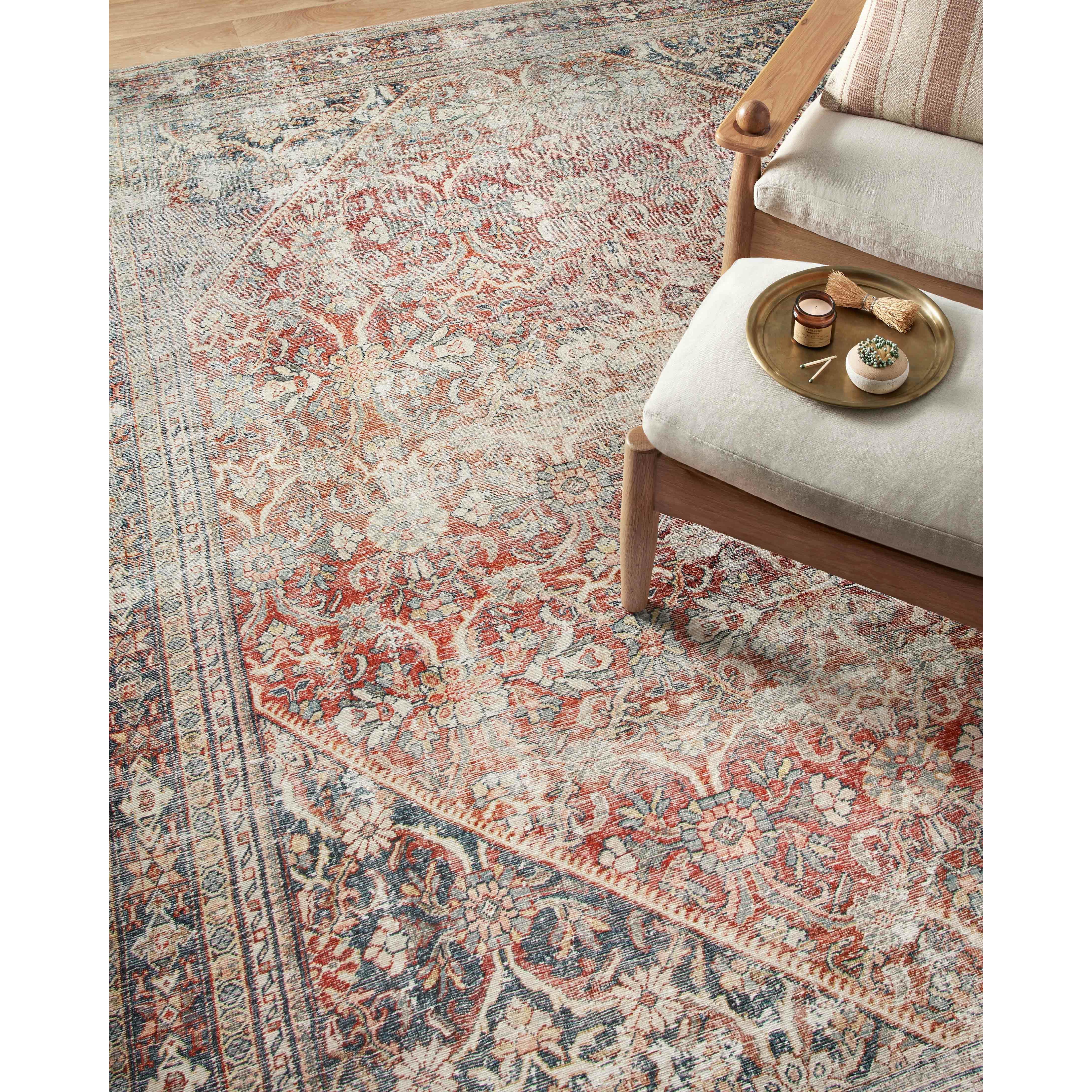 Georgie Red / Navy Rug | Amber Lewis x Loloi - Image 6
