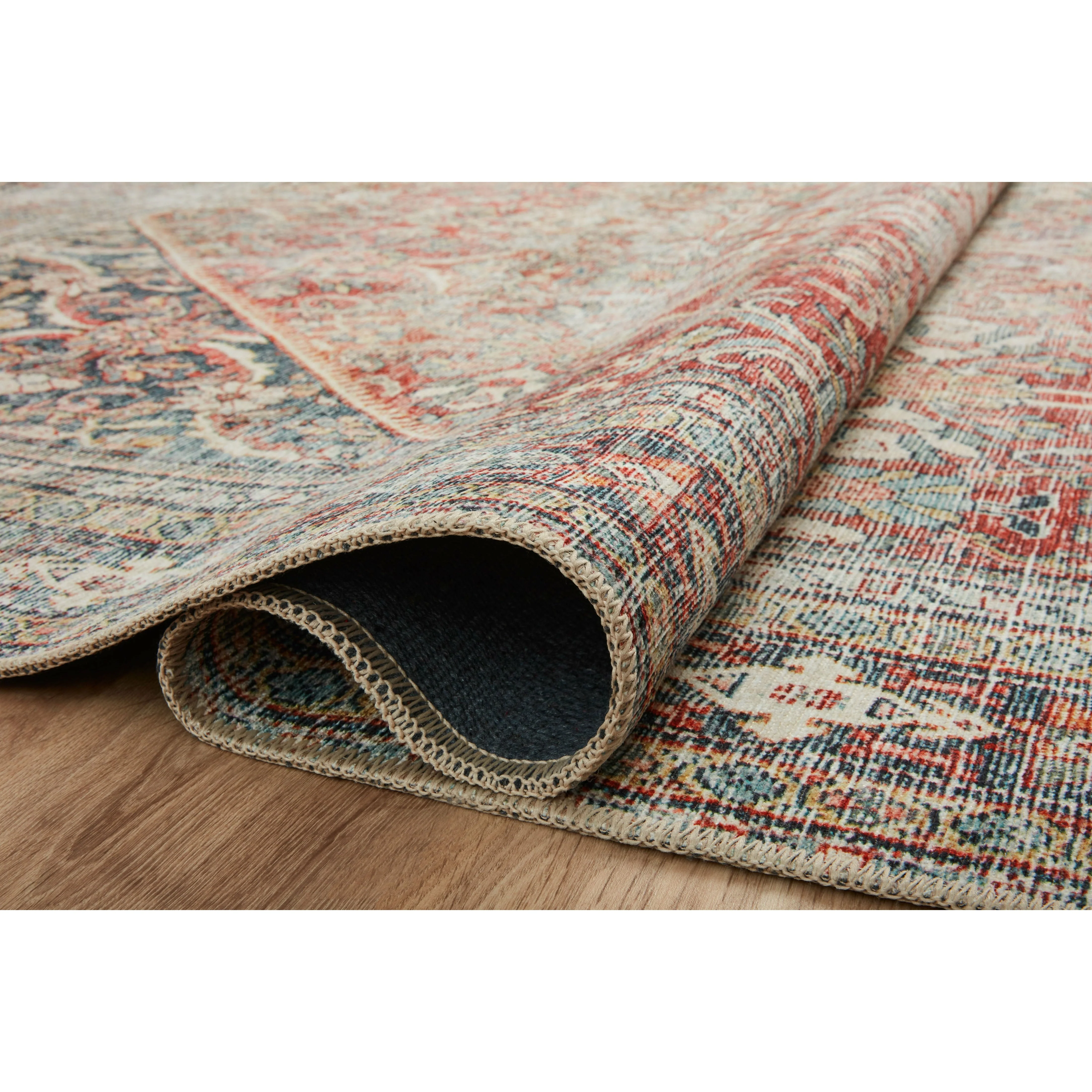 Georgie Red / Navy Rug | Amber Lewis x Loloi - Image 9