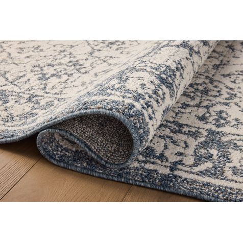 Gigi Ivory / Blue Rug | Magnolia Home by Joanna Gaines x Loloi - Image 5