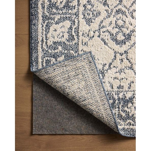 Gigi Ivory / Blue Rug | Magnolia Home by Joanna Gaines x Loloi - Image 7
