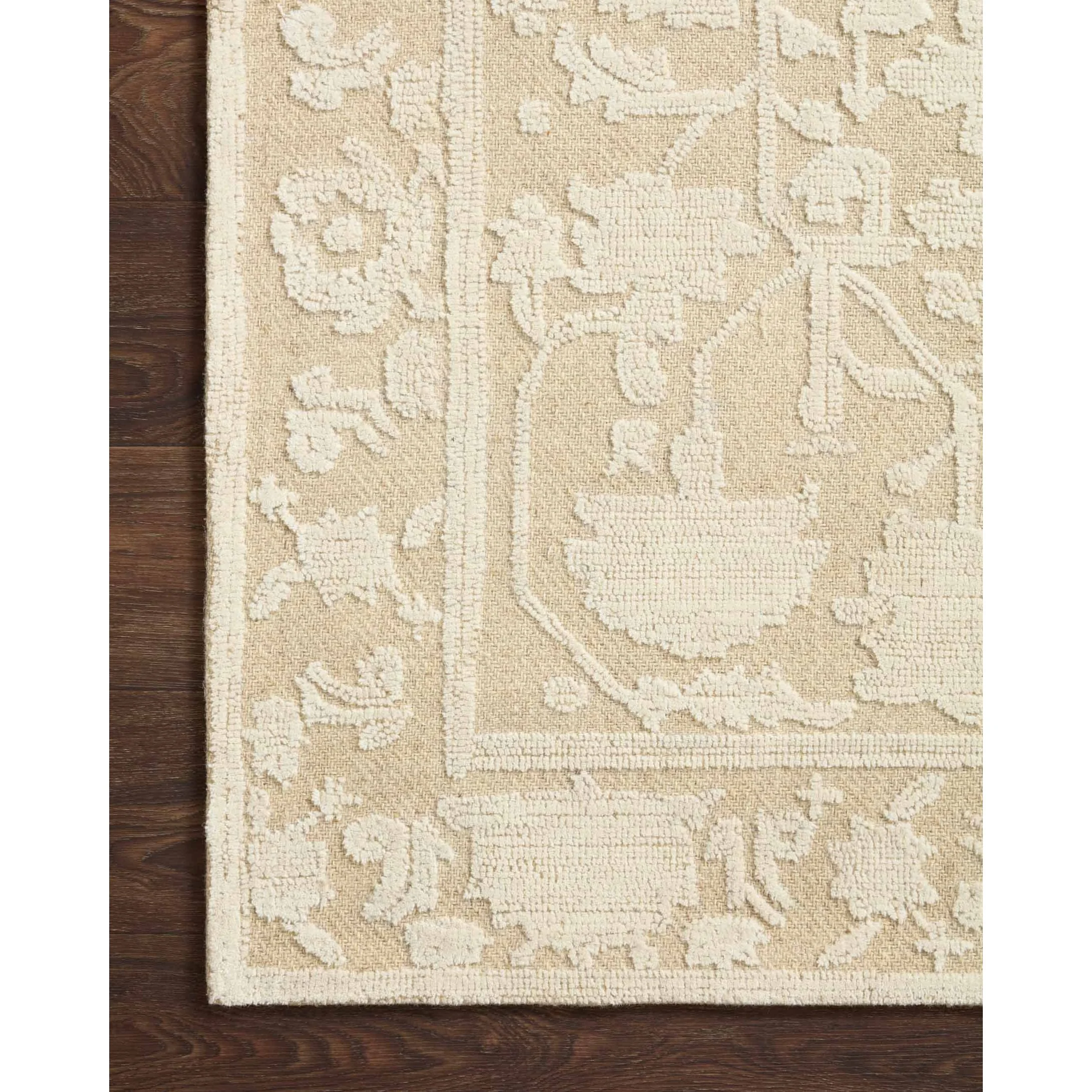 Gloria Natural / Ivory Rug | Magnolia Home by Joanna Gaines x Loloi - Image 3