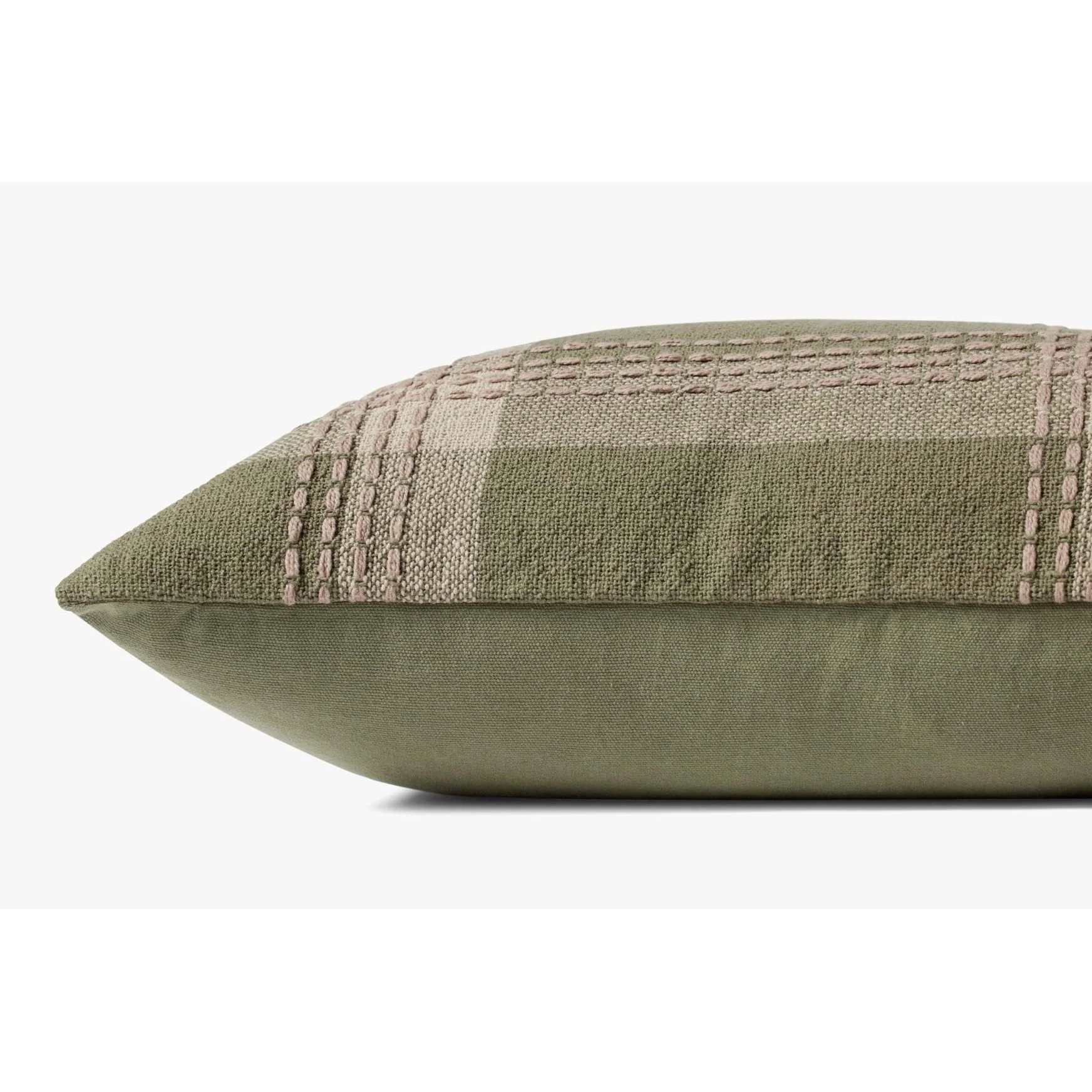 Green - Multi Pillow | Jean Stoffer x Loloi - Image 2