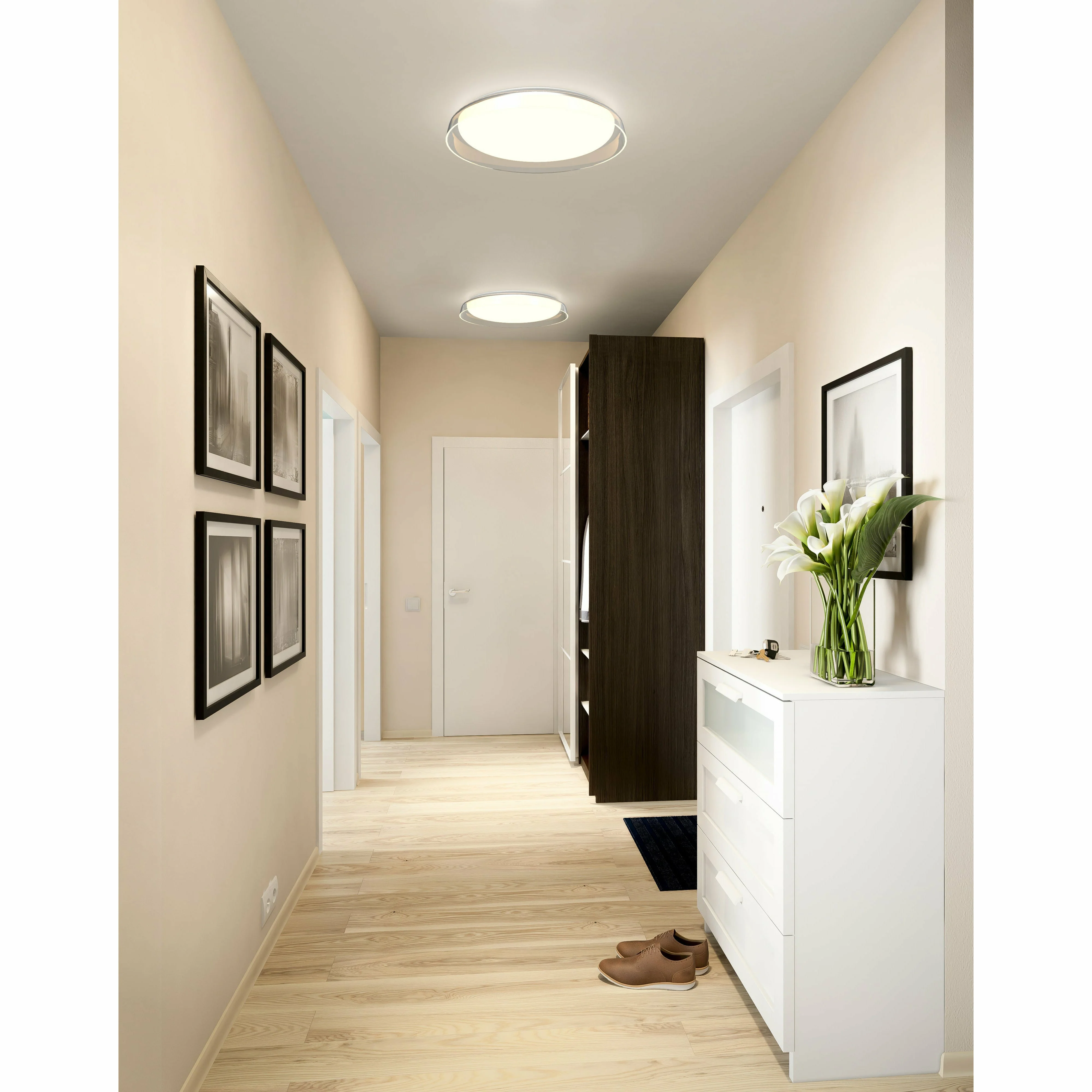 Hampton Floyd Flush Mount - Image 4