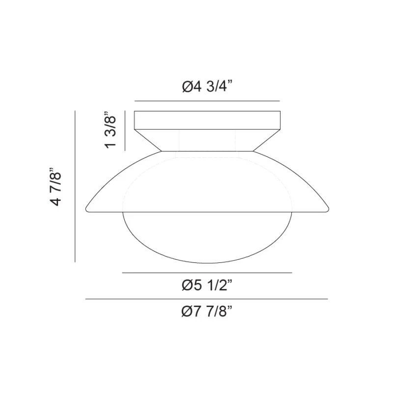 Hatley Flush Mount - Image 3