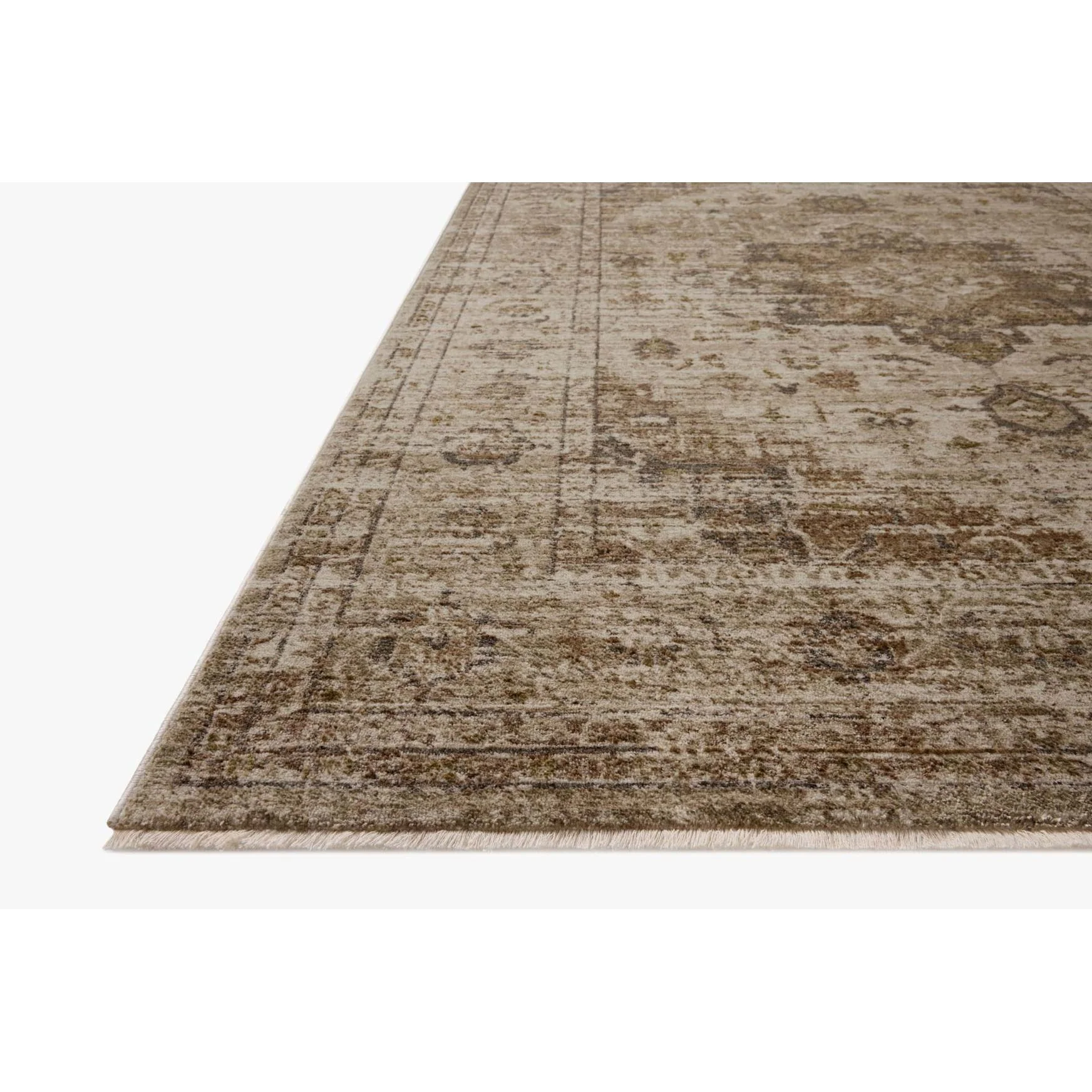 Haywood Natural / Bark Rug | Loloi - Image 3