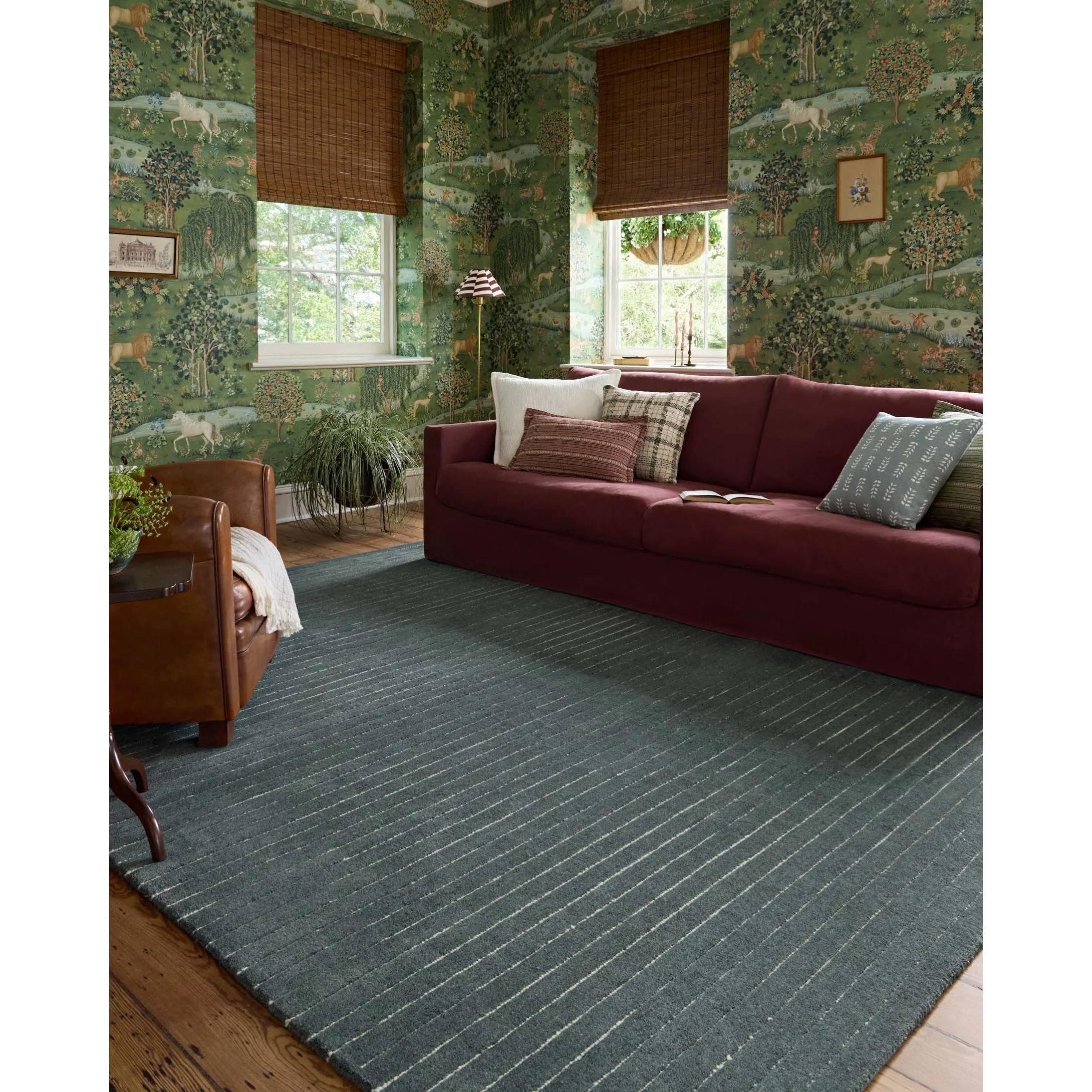 Henry Denim / Ivory Rug | Chris Loves Julia x Loloi - Image 2